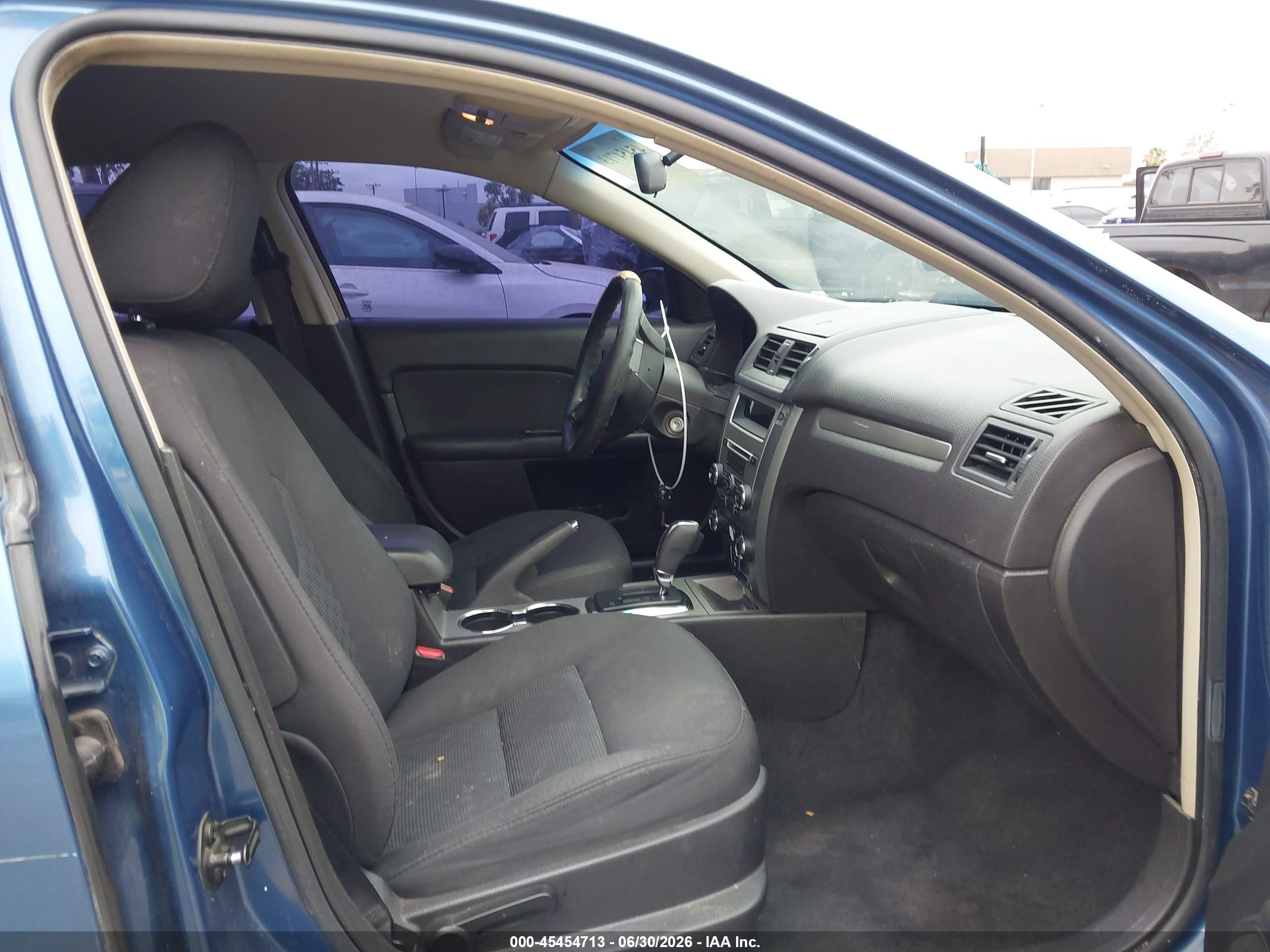 2010 Ford Fusion Se Blue vin: 3FAHP0HG1AR362281