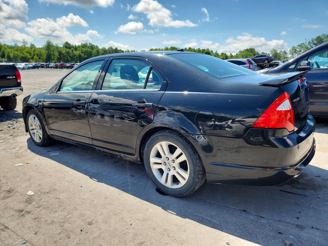 2010 Ford Fusion Se Black vin: 3FAHP0HG1AR392137