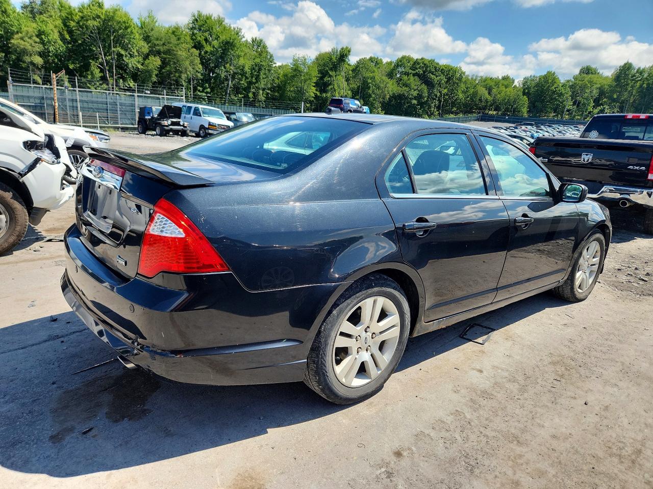 2010 Ford Fusion Se Black vin: 3FAHP0HG1AR392137