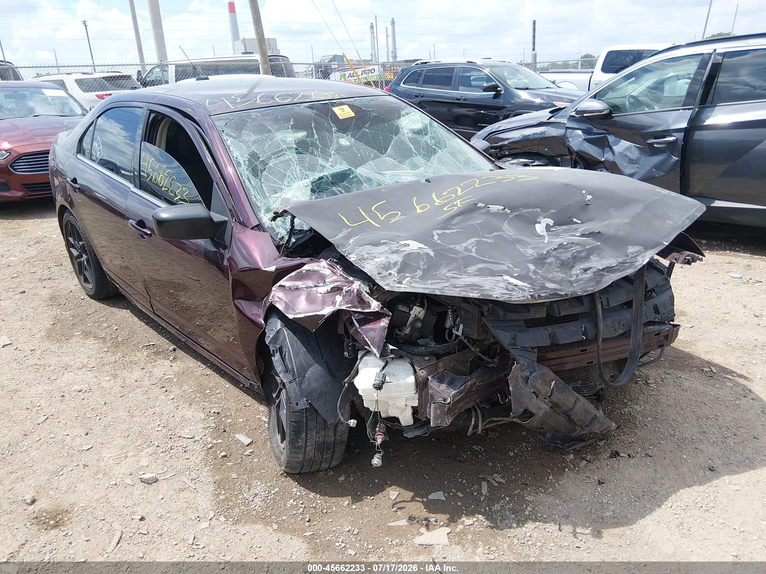 2011 Ford Fusion Se Maroon vin: 3FAHP0HG1BR196118