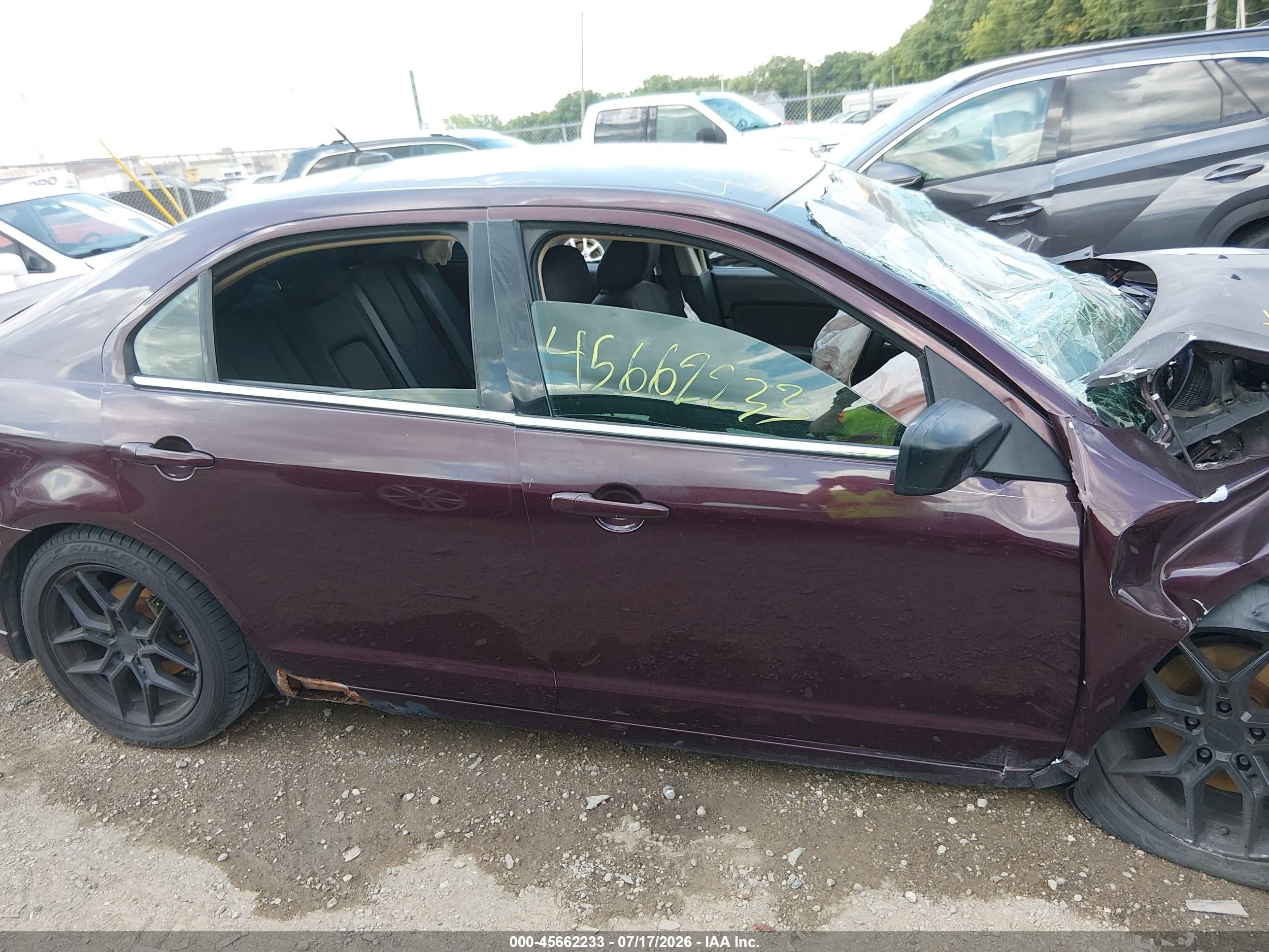 2011 Ford Fusion Se Темно-бордовый vin: 3FAHP0HG1BR196118