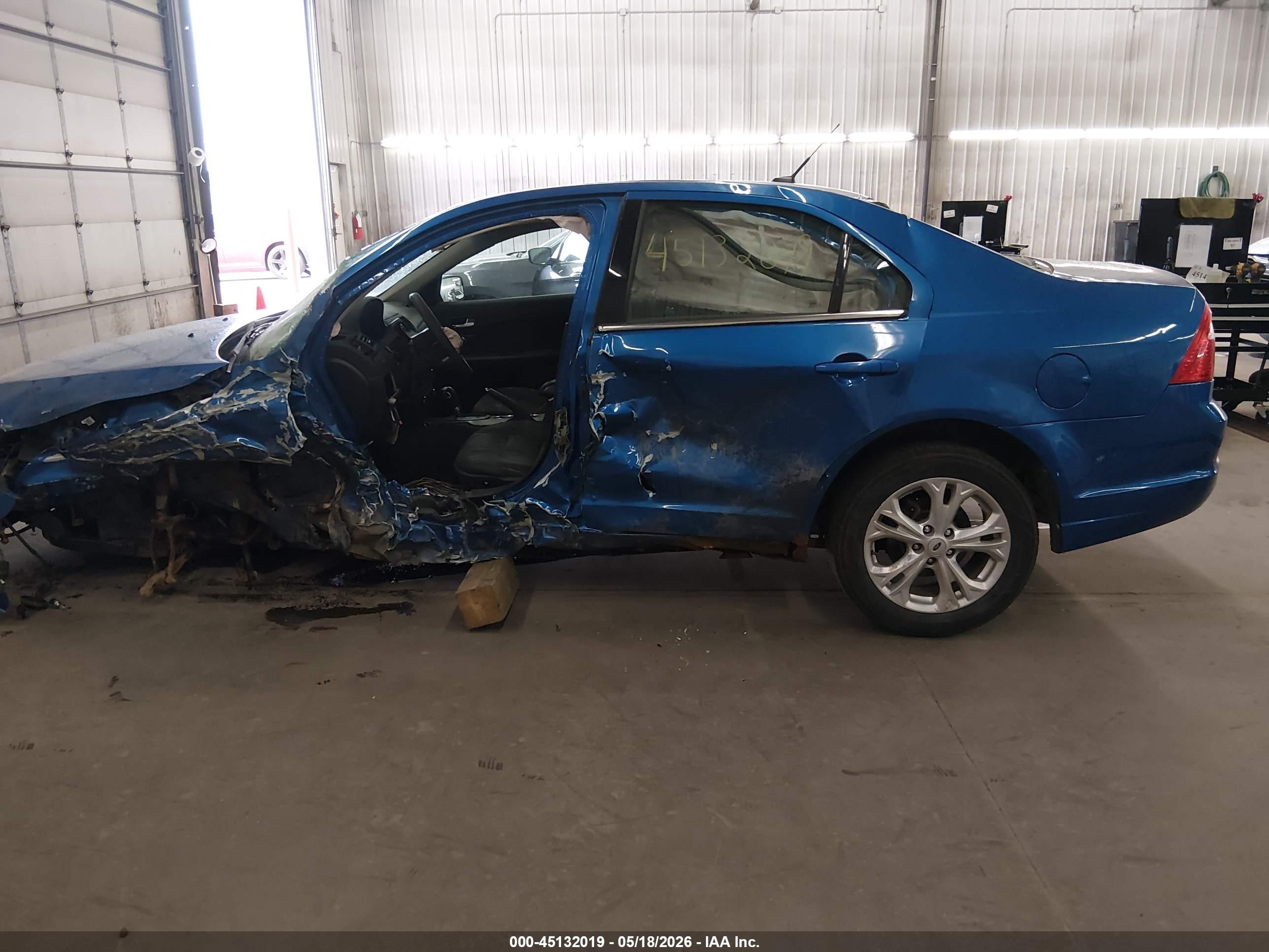 2012 Ford Fusion Se Синий vin: 3FAHP0HG1CR295247