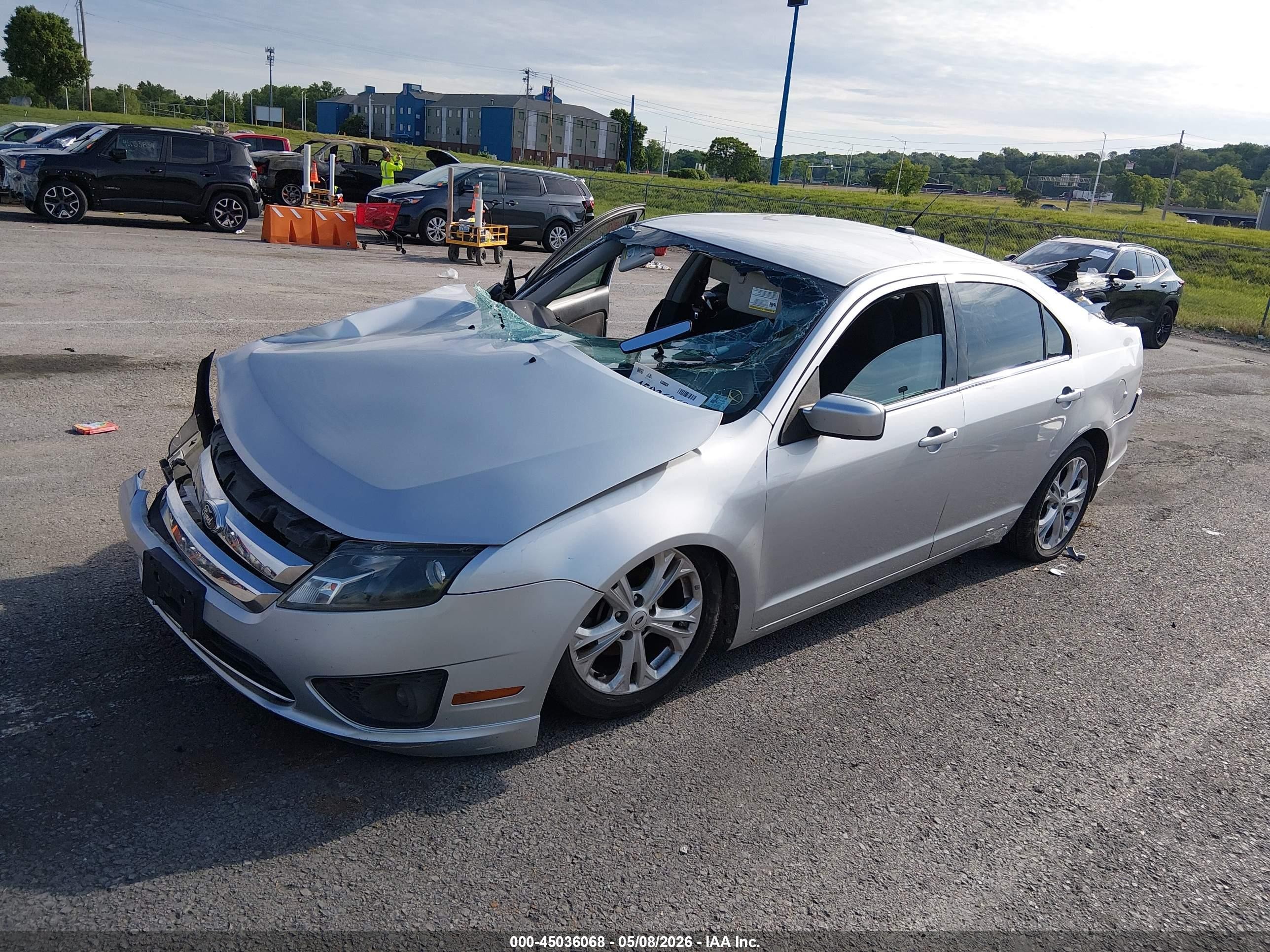 2012 Ford Fusion Se Silver vin: 3FAHP0HG1CR346357