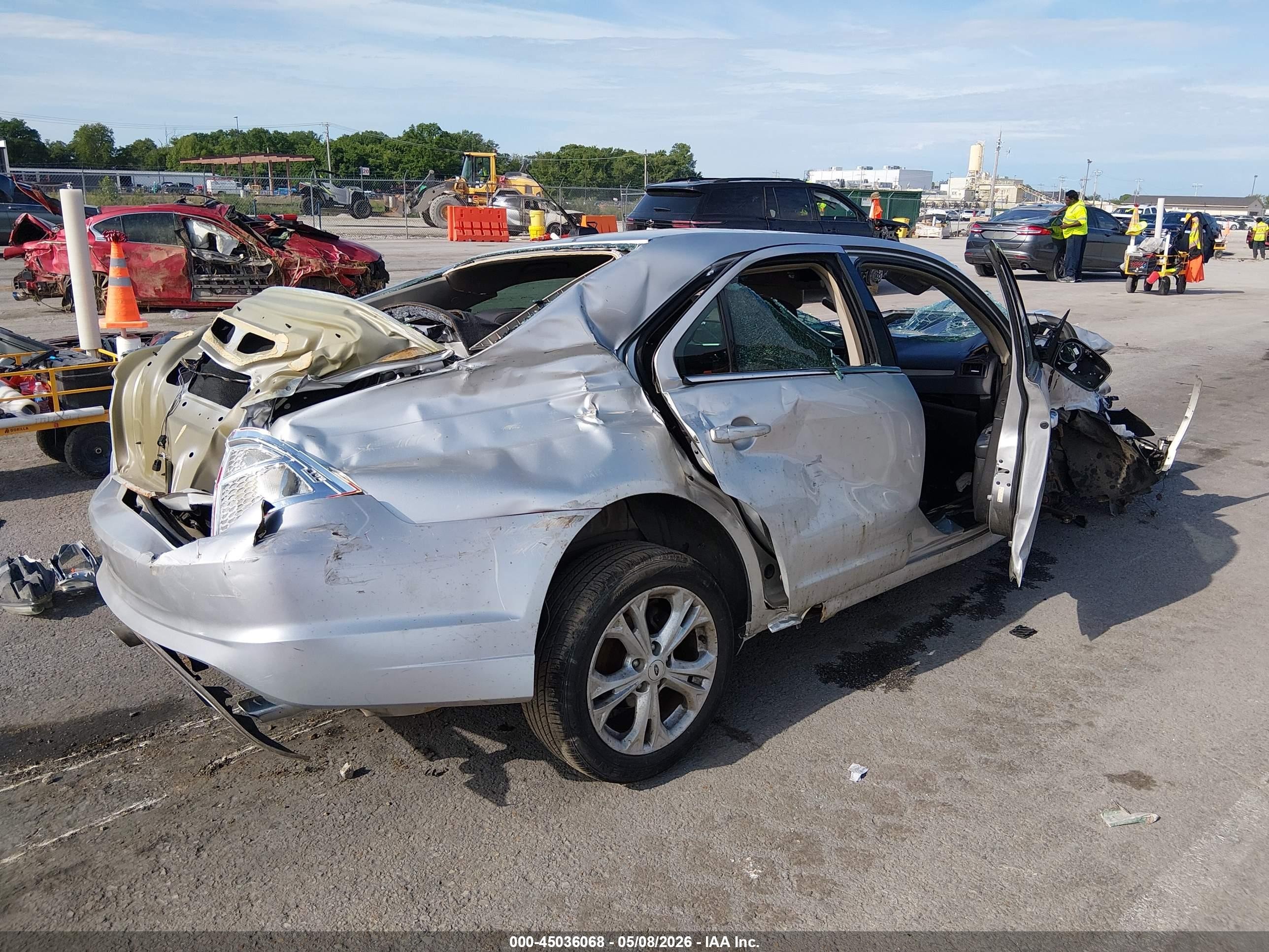 2012 Ford Fusion Se Silver vin: 3FAHP0HG1CR346357