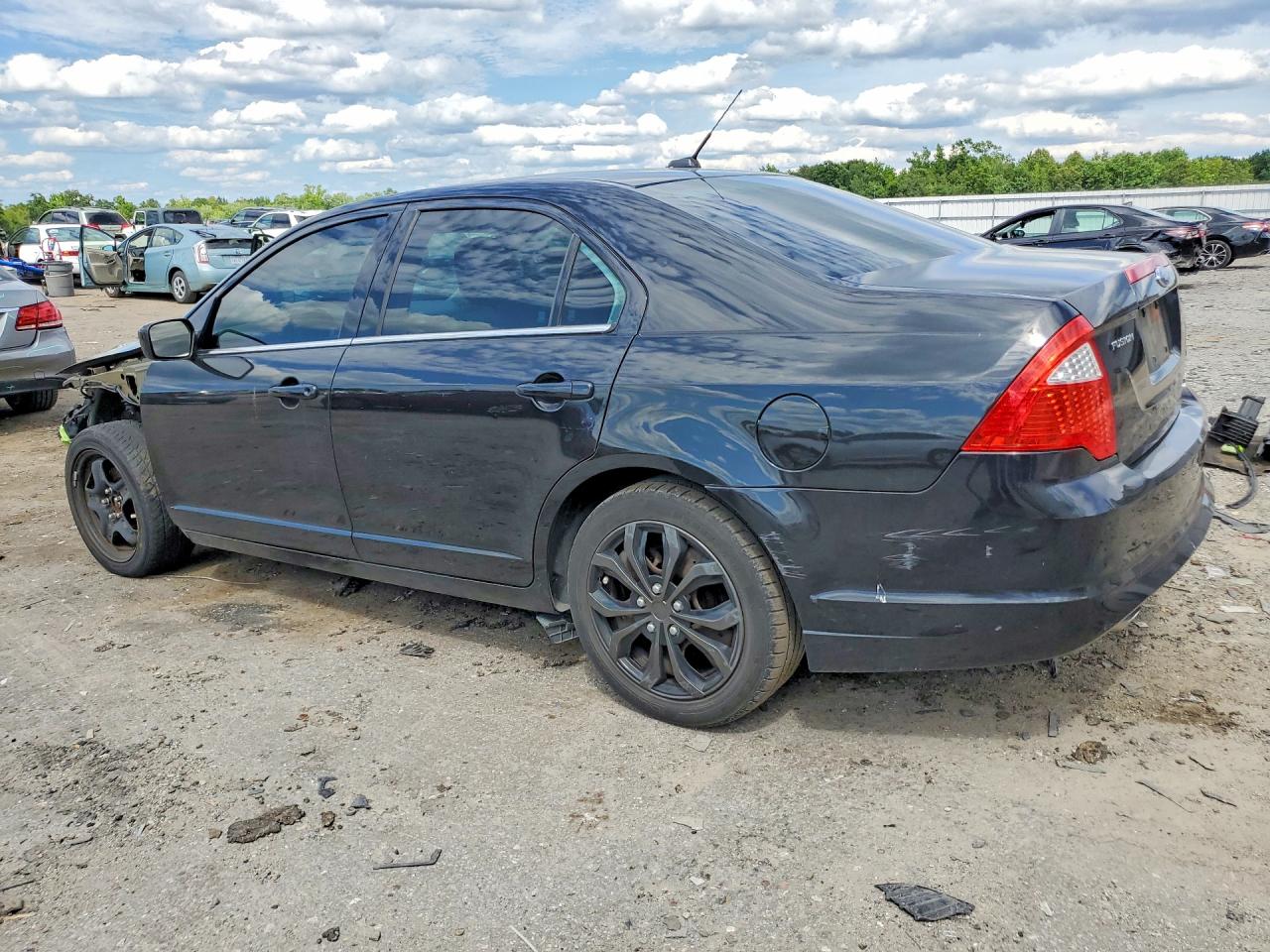 2010 Ford Fusion Se Black vin: 3FAHP0HG2AR103623