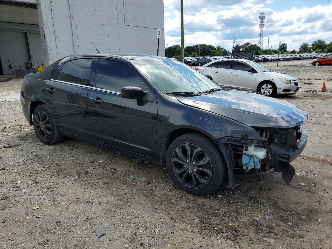 2010 Ford Fusion Se Black vin: 3FAHP0HG2AR103623