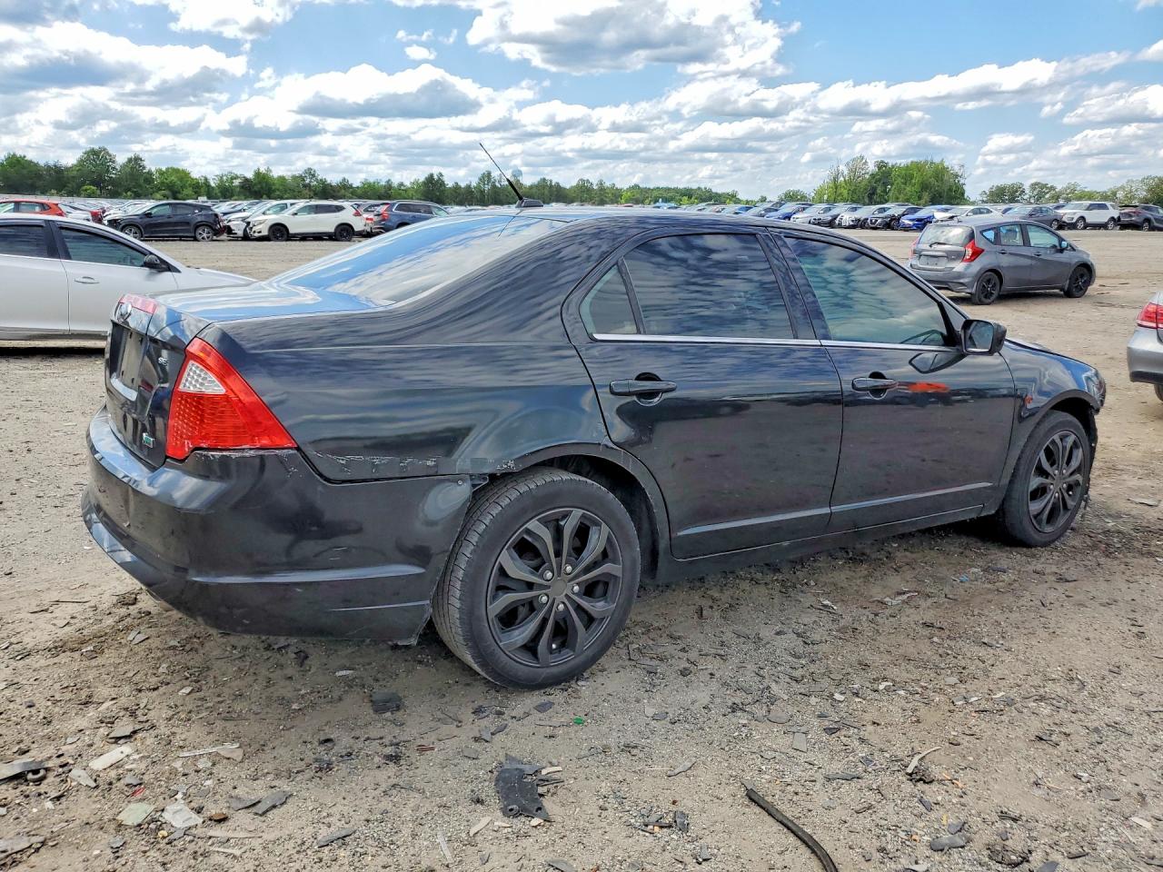 2010 Ford Fusion Se Black vin: 3FAHP0HG2AR103623