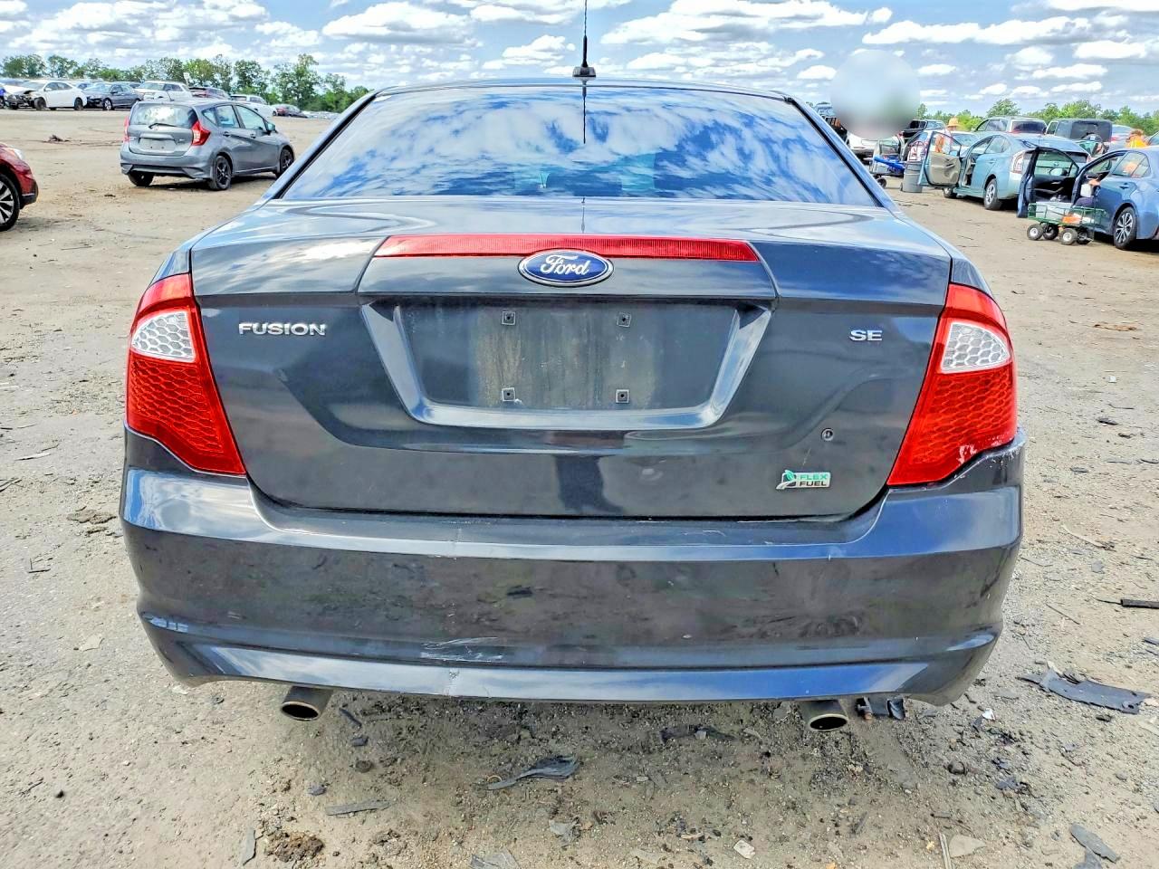 2010 Ford Fusion Se Black vin: 3FAHP0HG2AR103623