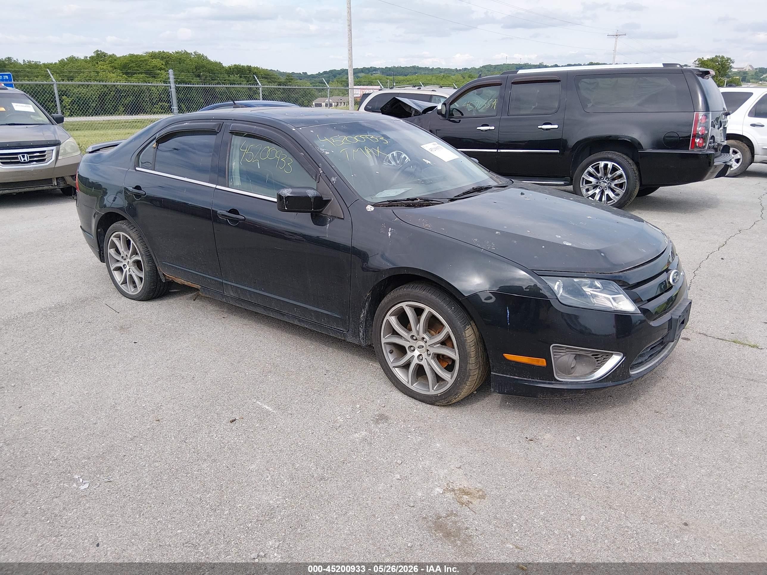 2010 Ford Fusion Se Черный vin: 3FAHP0HG2AR304065