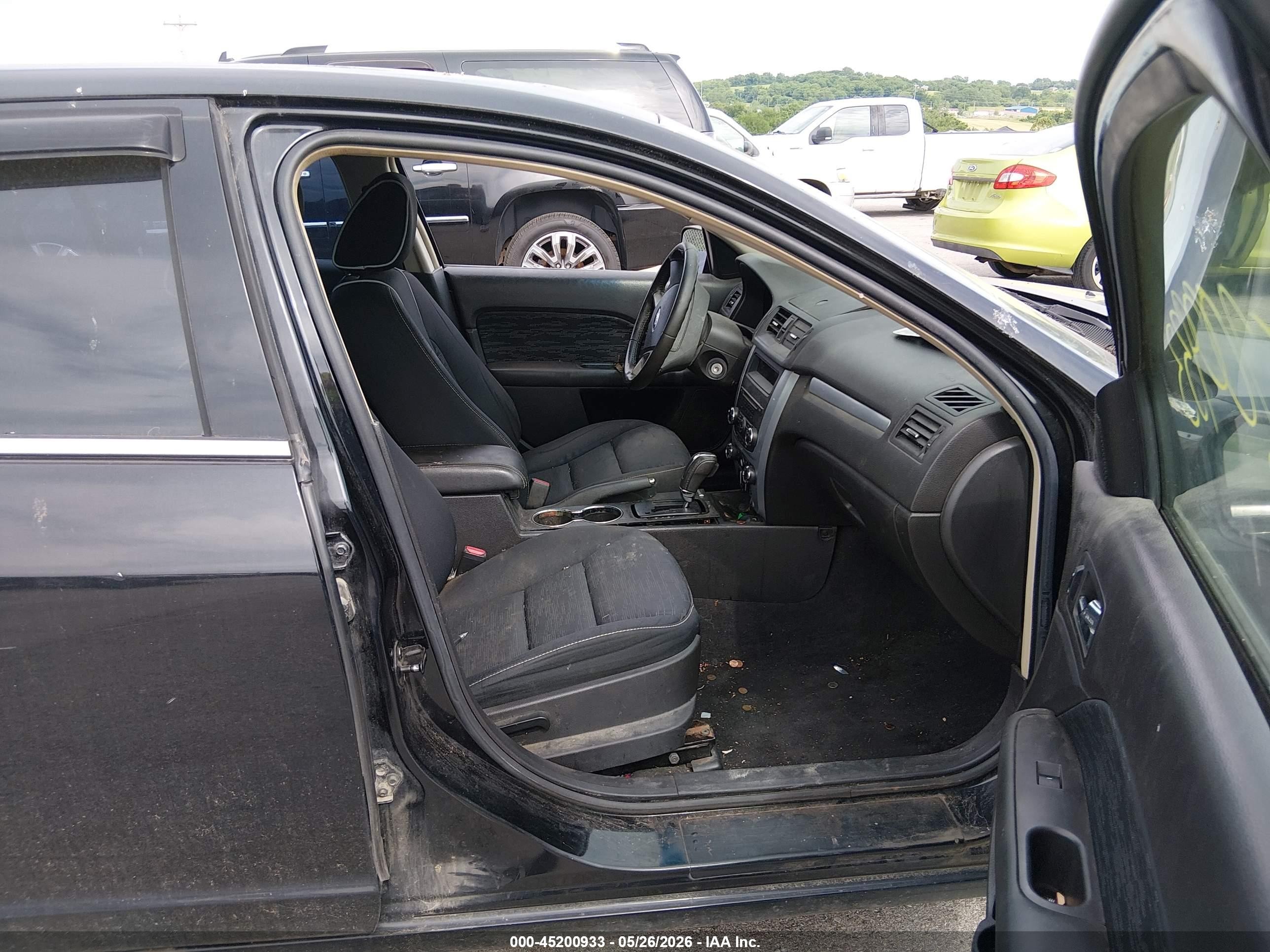 2010 Ford Fusion Se Черный vin: 3FAHP0HG2AR304065