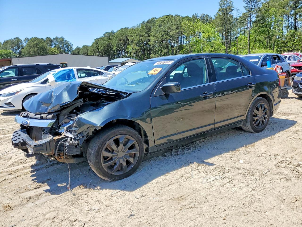 2010 Ford Fusion Se Black vin: 3FAHP0HG2AR333209