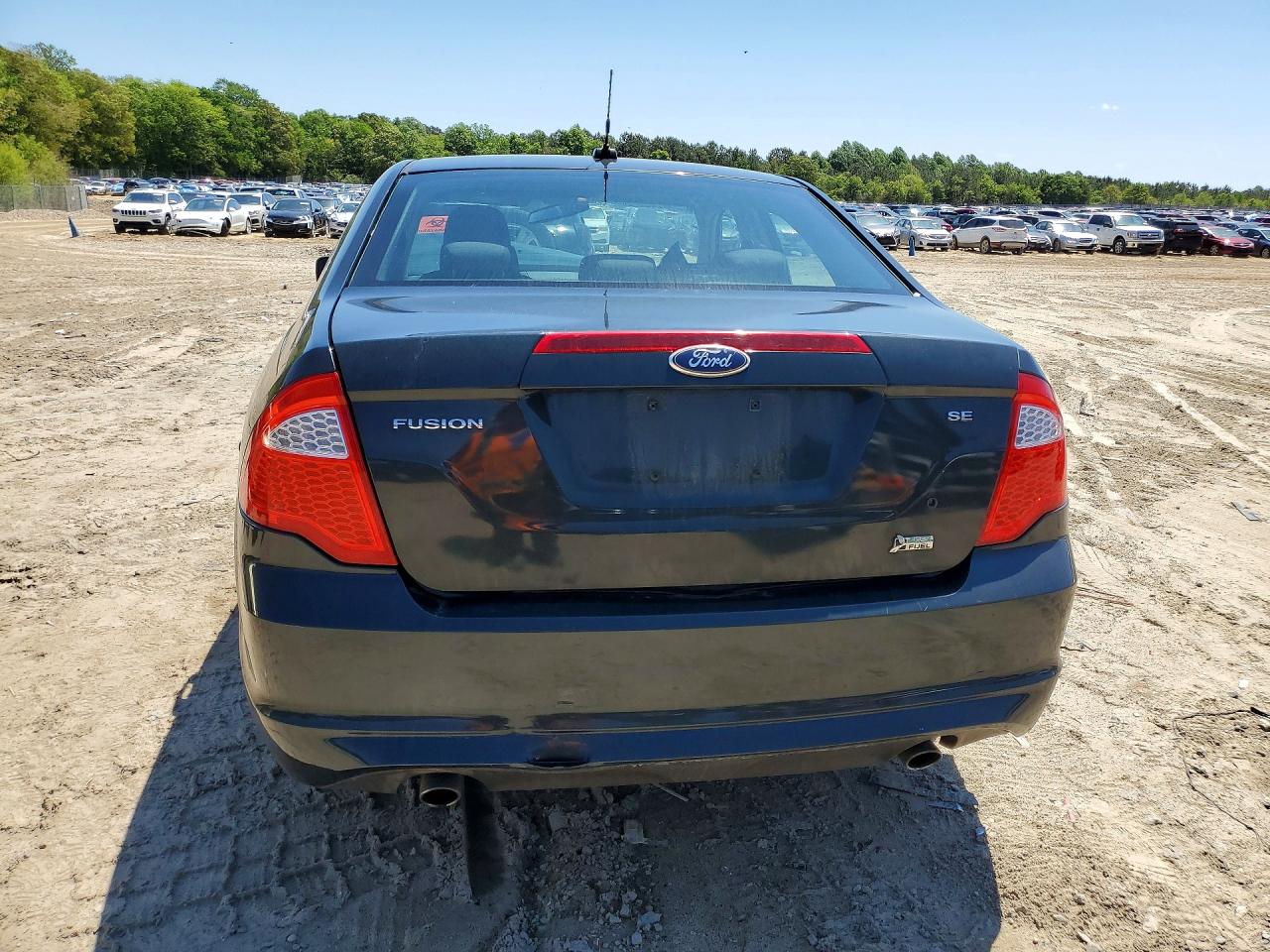 2010 Ford Fusion Se Black vin: 3FAHP0HG2AR333209