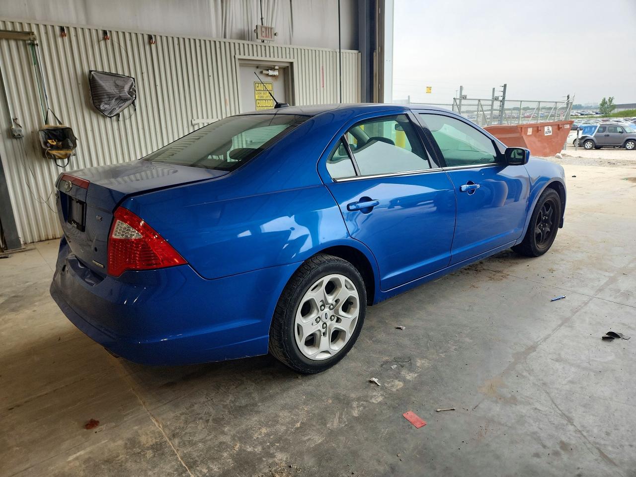 2011 Ford Fusion Se Blue vin: 3FAHP0HG2BR197276
