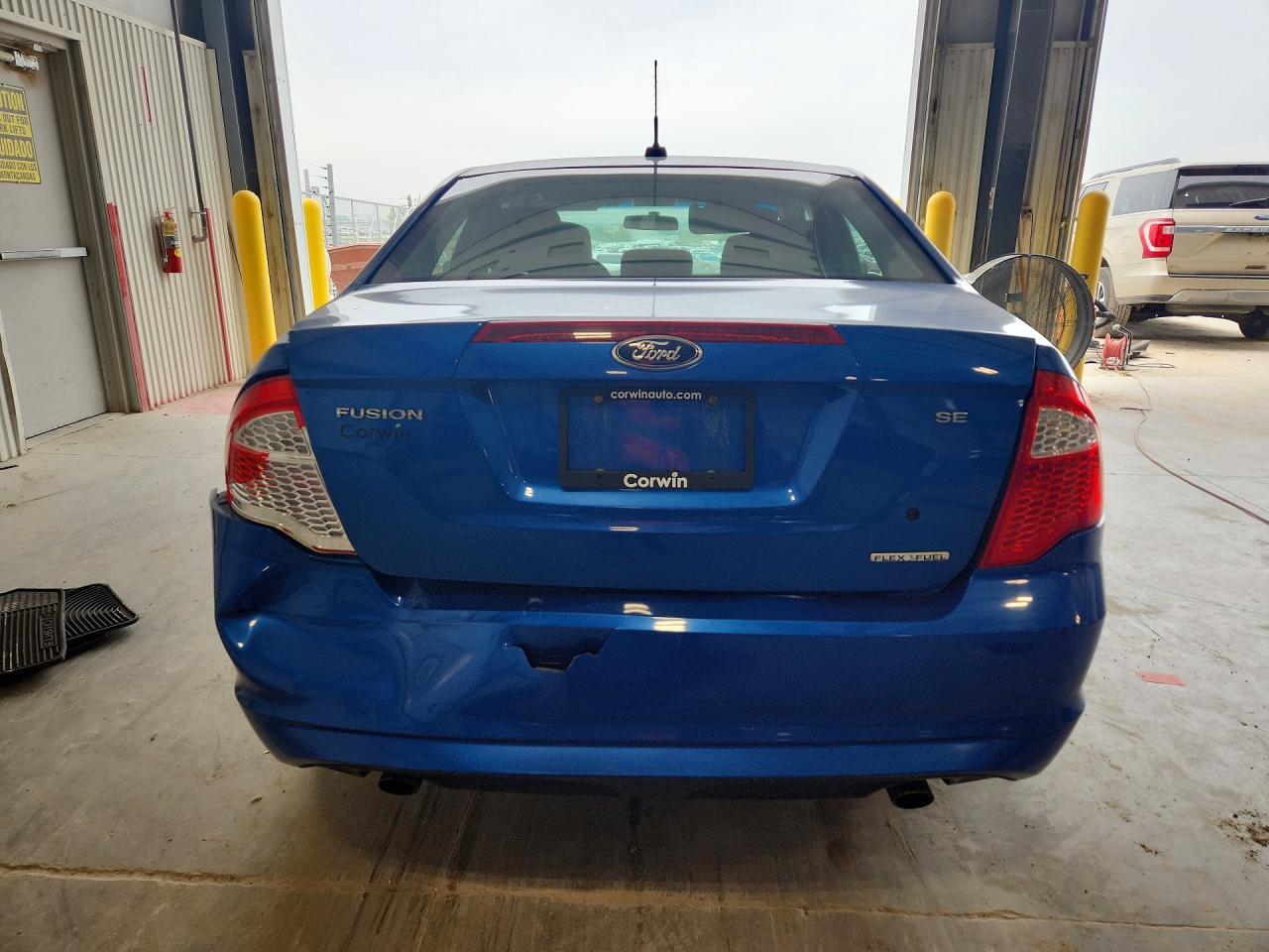 2011 Ford Fusion Se Blue vin: 3FAHP0HG2BR197276