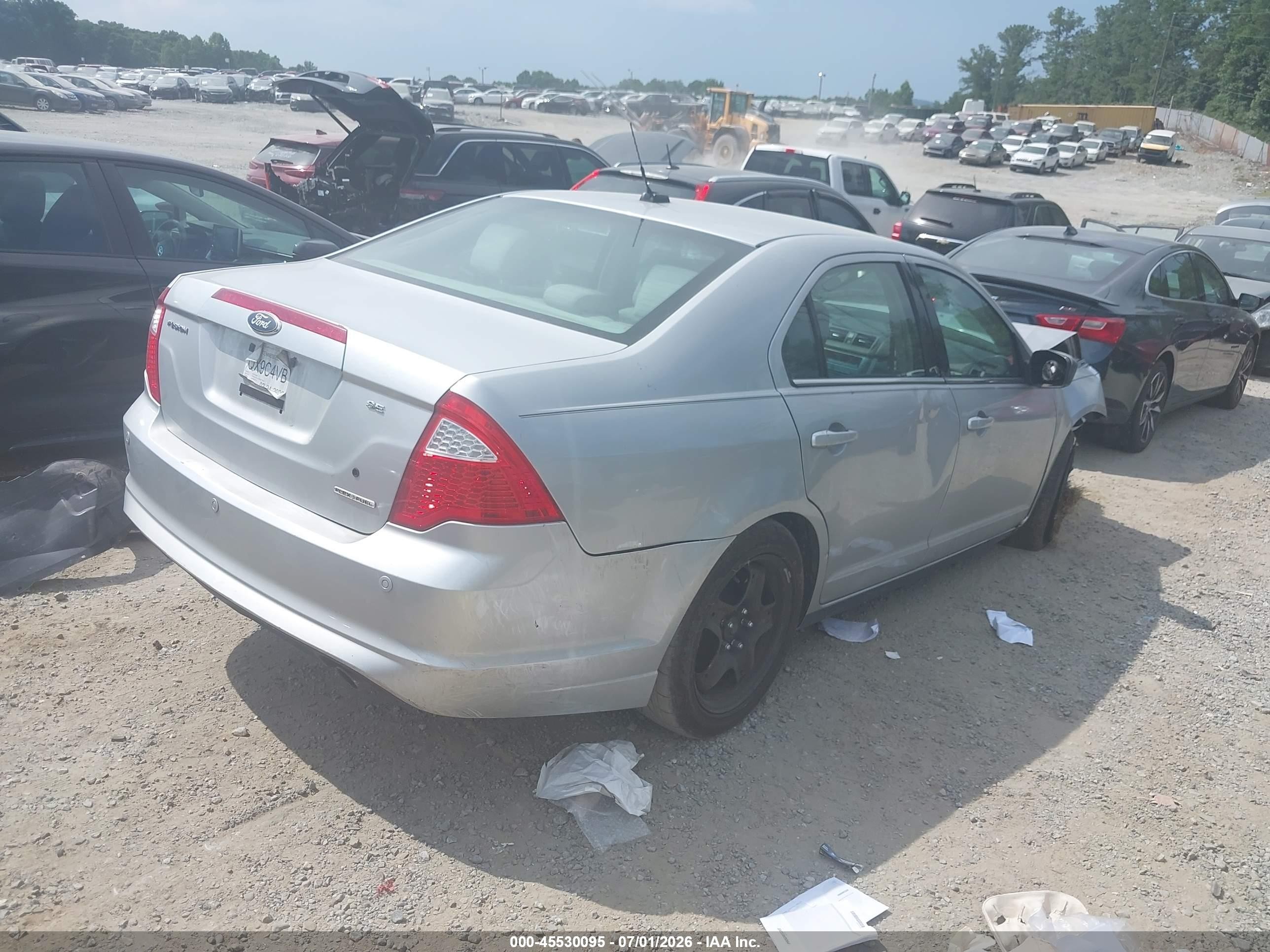 2011 Ford Fusion Se Gray vin: 3FAHP0HG3BR188313