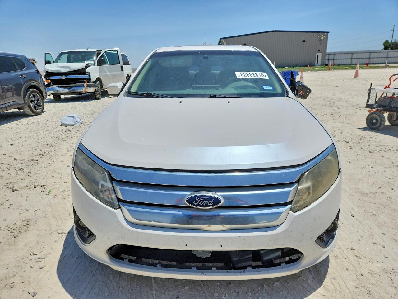 2011 Ford Fusion Se White vin: 3FAHP0HG3BR235100