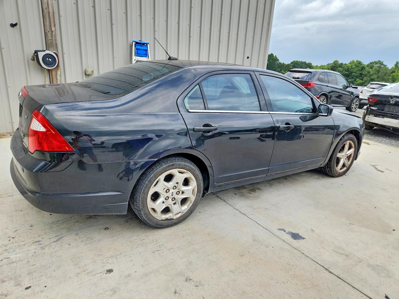 2011 Ford Fusion Se Black vin: 3FAHP0HG3BR320048