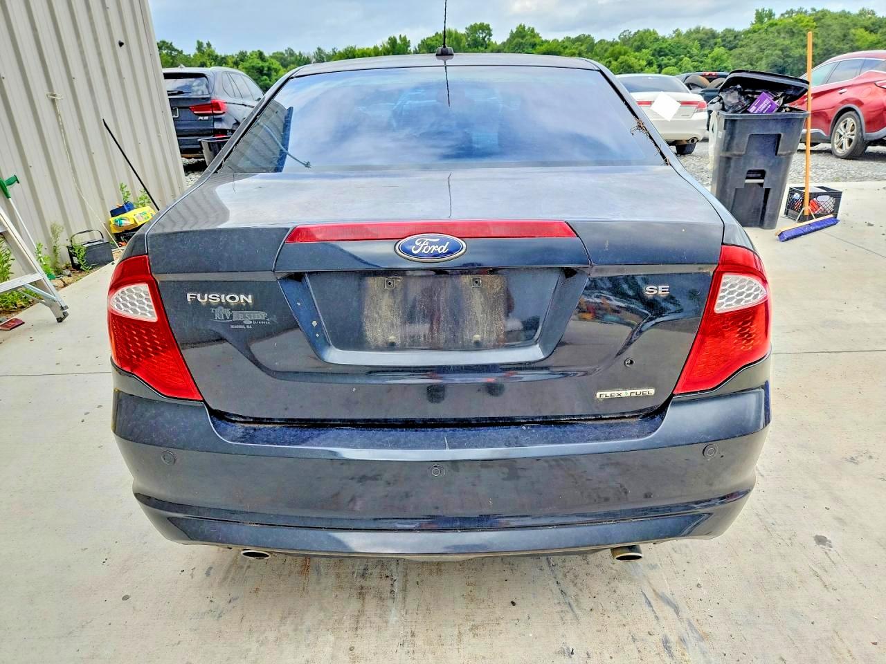 2011 Ford Fusion Se Black vin: 3FAHP0HG3BR320048