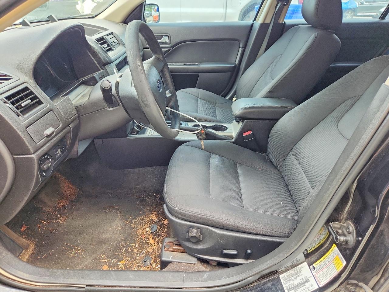 2011 Ford Fusion Se Black vin: 3FAHP0HG3BR320048