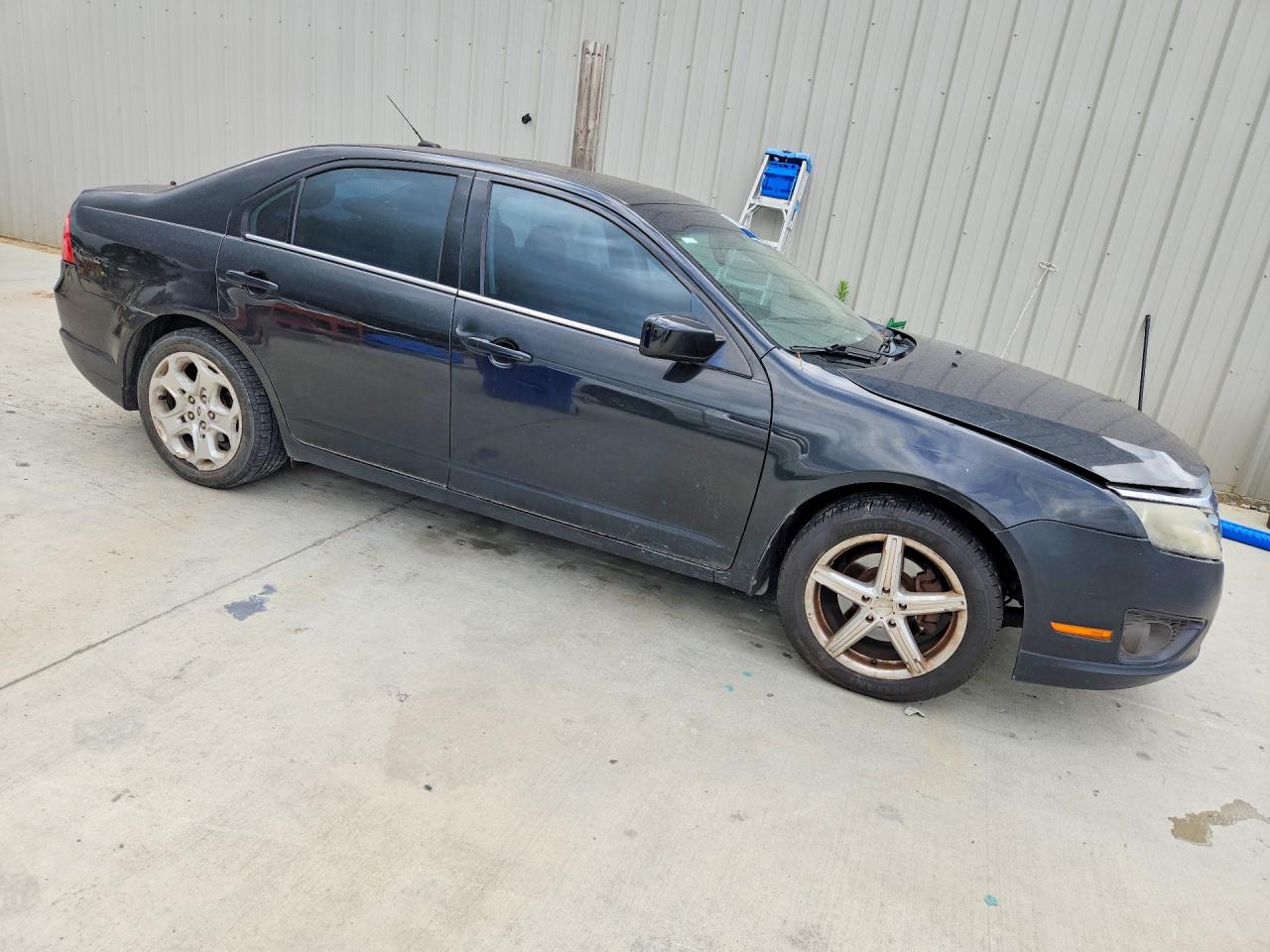 2011 Ford Fusion Se Black vin: 3FAHP0HG3BR320048