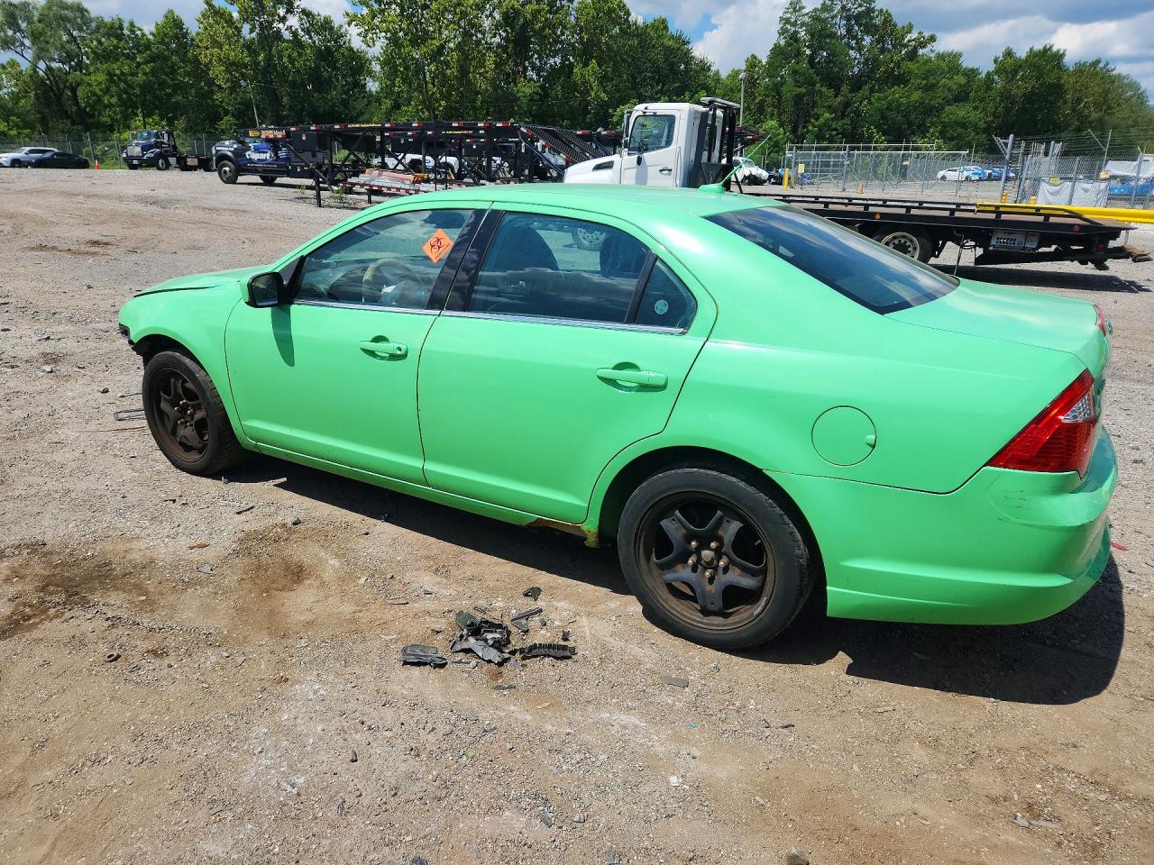 2010 Ford Fusion Se Green vin: 3FAHP0HG4AR134744
