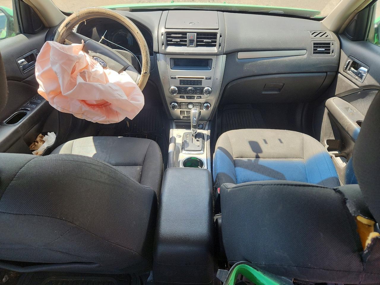 2010 Ford Fusion Se Green vin: 3FAHP0HG4AR134744