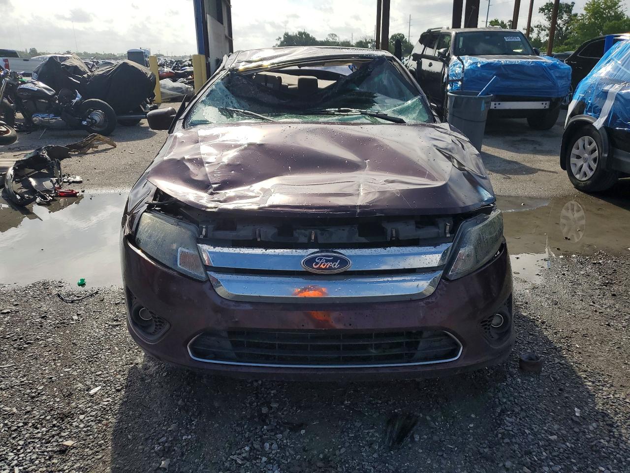 2011 Ford Fusion Se Burgundy vin: 3FAHP0HG4BR166000