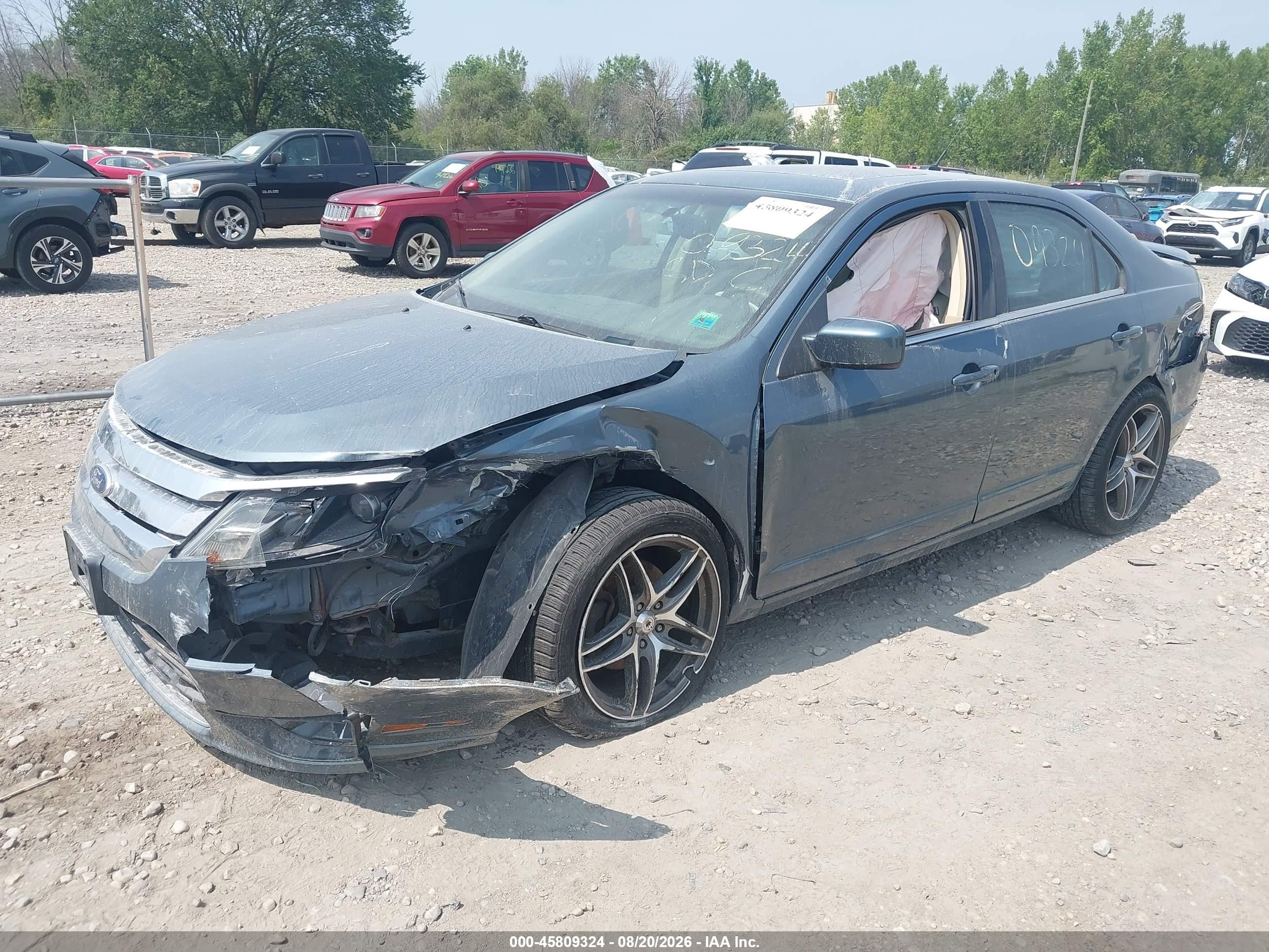 2011 Ford Fusion Se Синий vin: 3FAHP0HG4BR234232