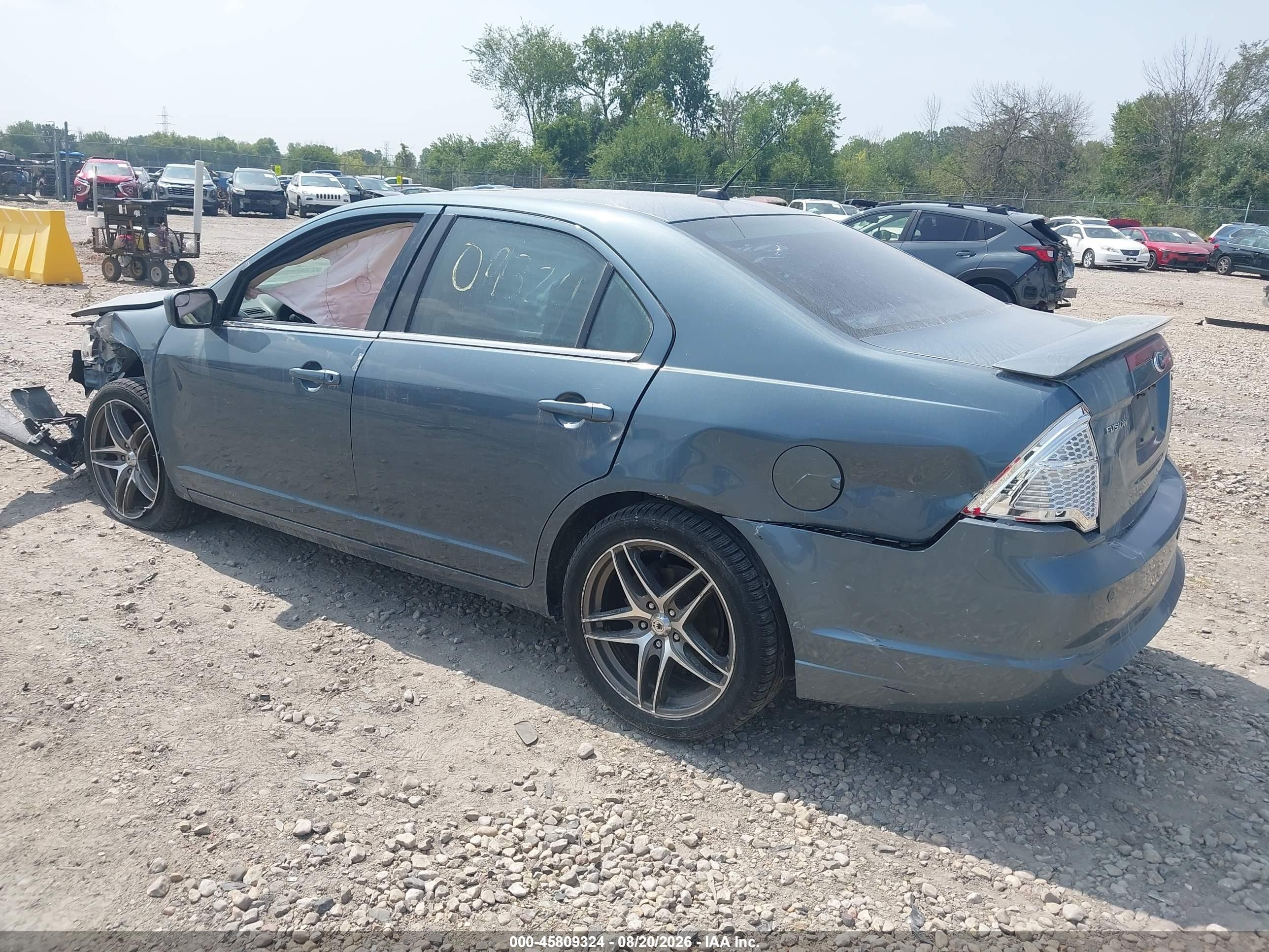 2011 Ford Fusion Se Синий vin: 3FAHP0HG4BR234232