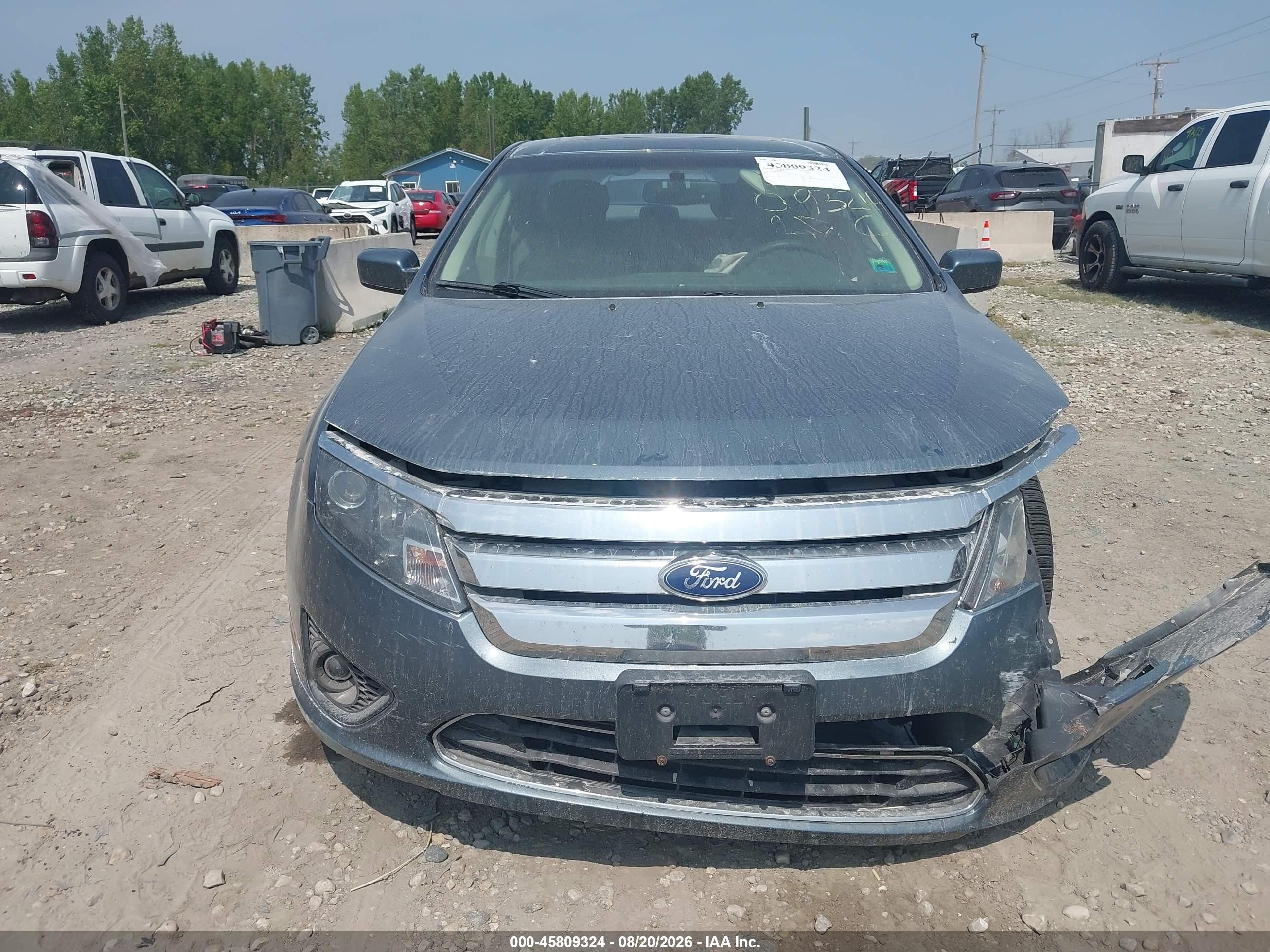 2011 Ford Fusion Se Синий vin: 3FAHP0HG4BR234232