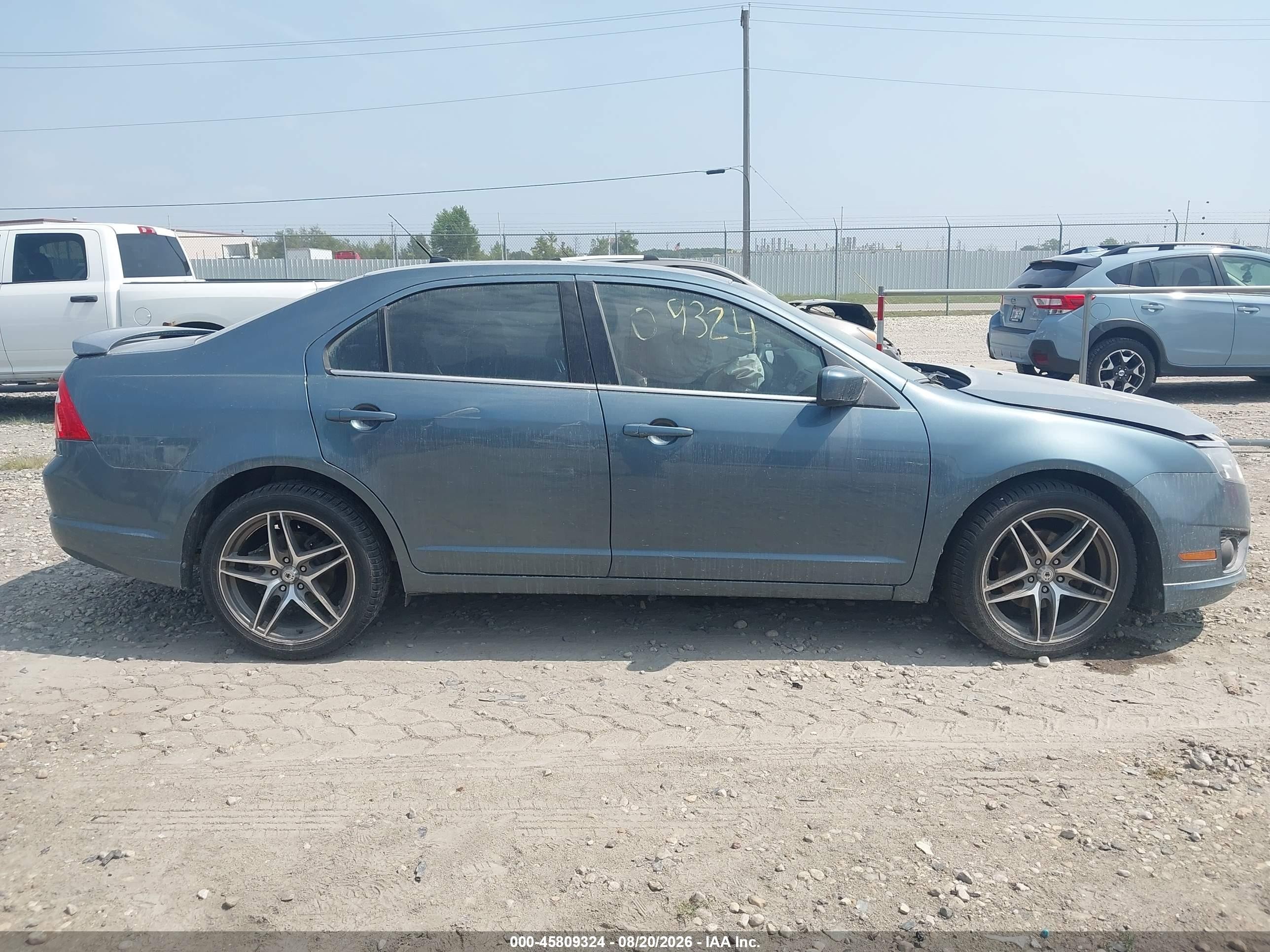 2011 Ford Fusion Se Синий vin: 3FAHP0HG4BR234232