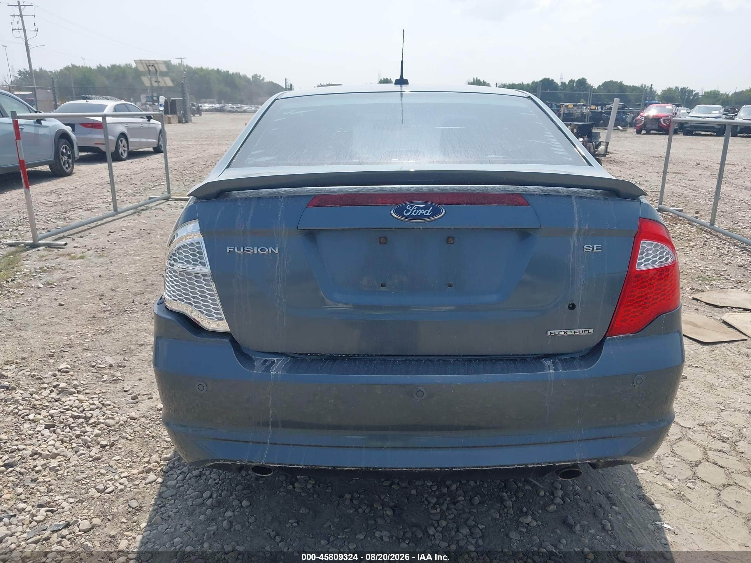 2011 Ford Fusion Se Синий vin: 3FAHP0HG4BR234232