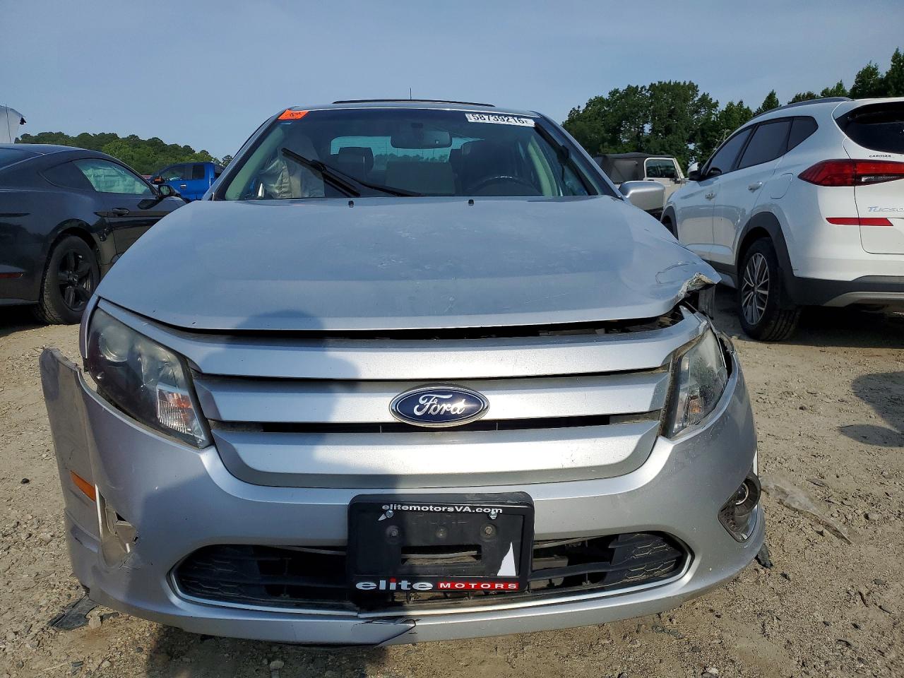 2012 Ford Fusion Se Silver vin: 3FAHP0HG4CR210661
