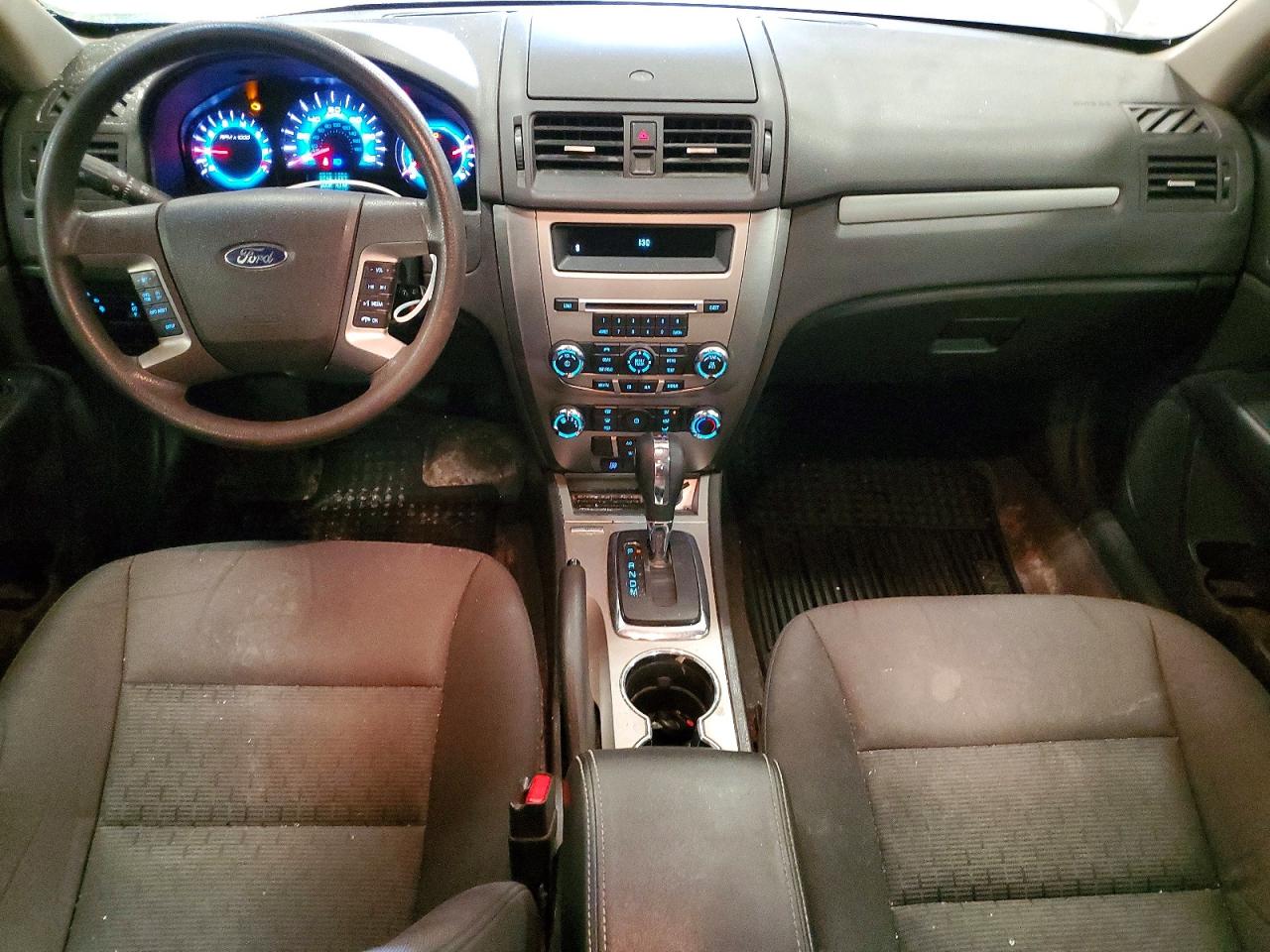 2012 Ford Fusion Se Blue vin: 3FAHP0HG4CR245832