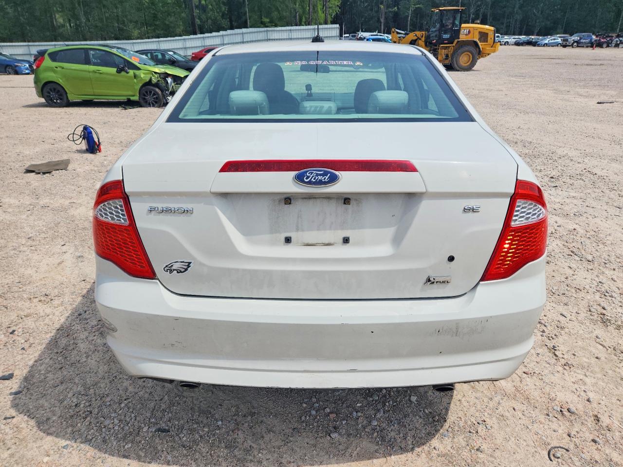 2010 Ford Fusion Se White vin: 3FAHP0HG5AR264760