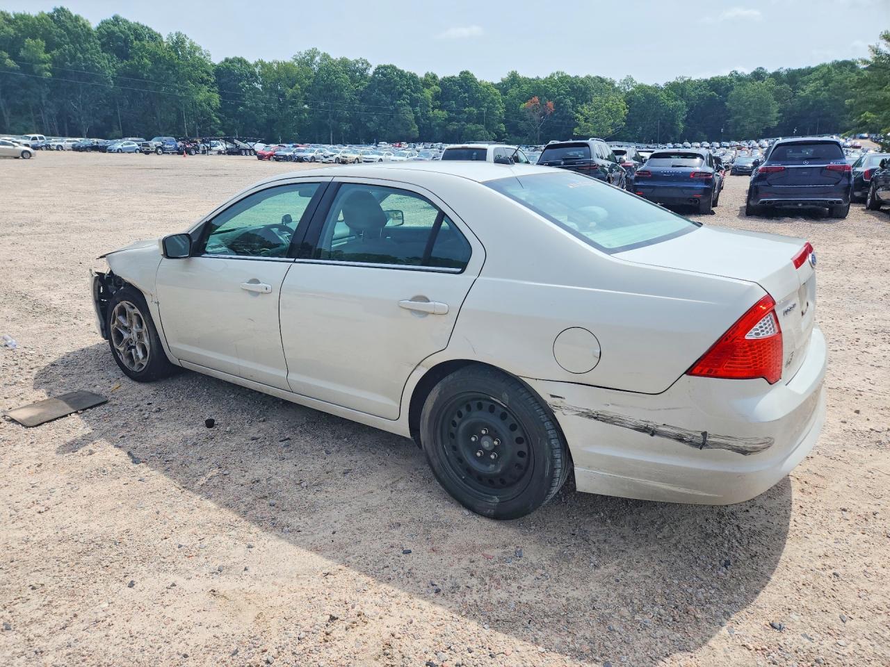 2010 Ford Fusion Se White vin: 3FAHP0HG5AR264760