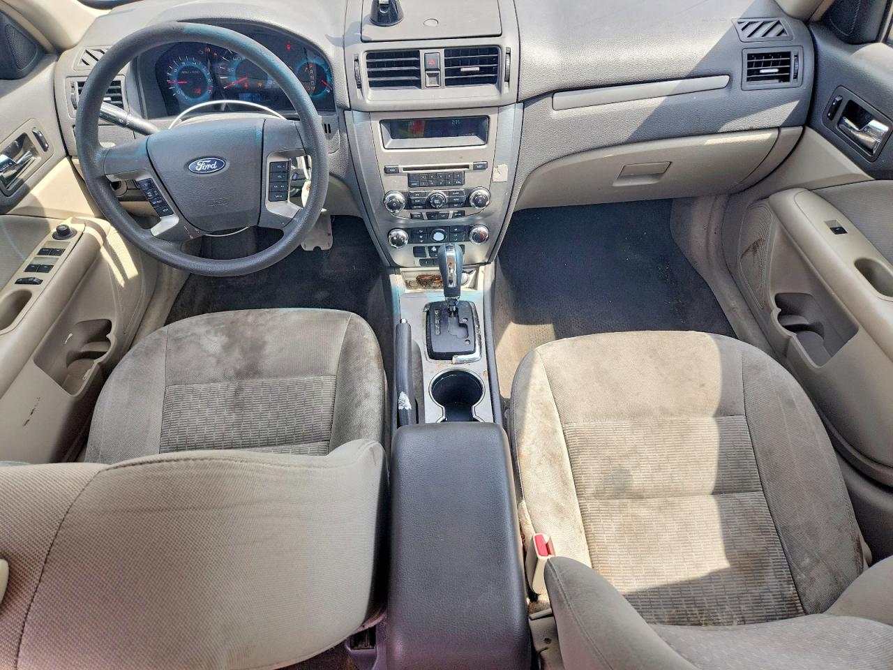 2010 Ford Fusion Se White vin: 3FAHP0HG5AR264760