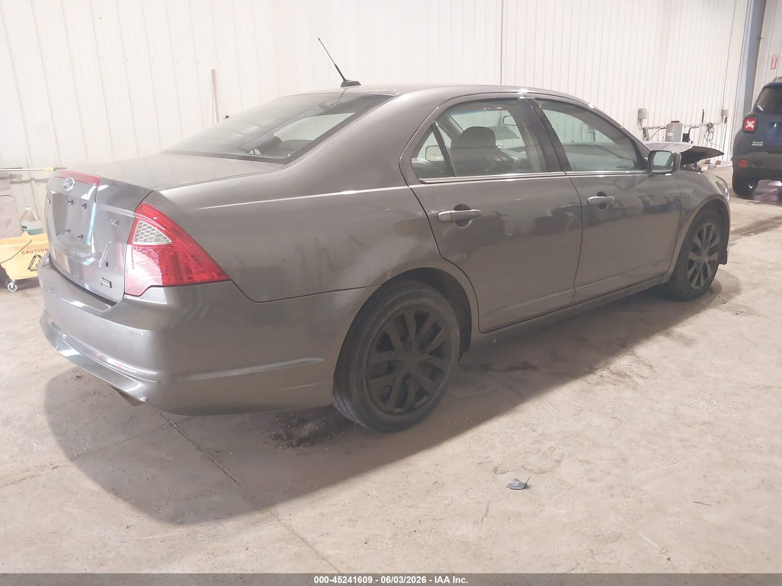 2010 Ford Fusion Se Gray vin: 3FAHP0HG5AR400885