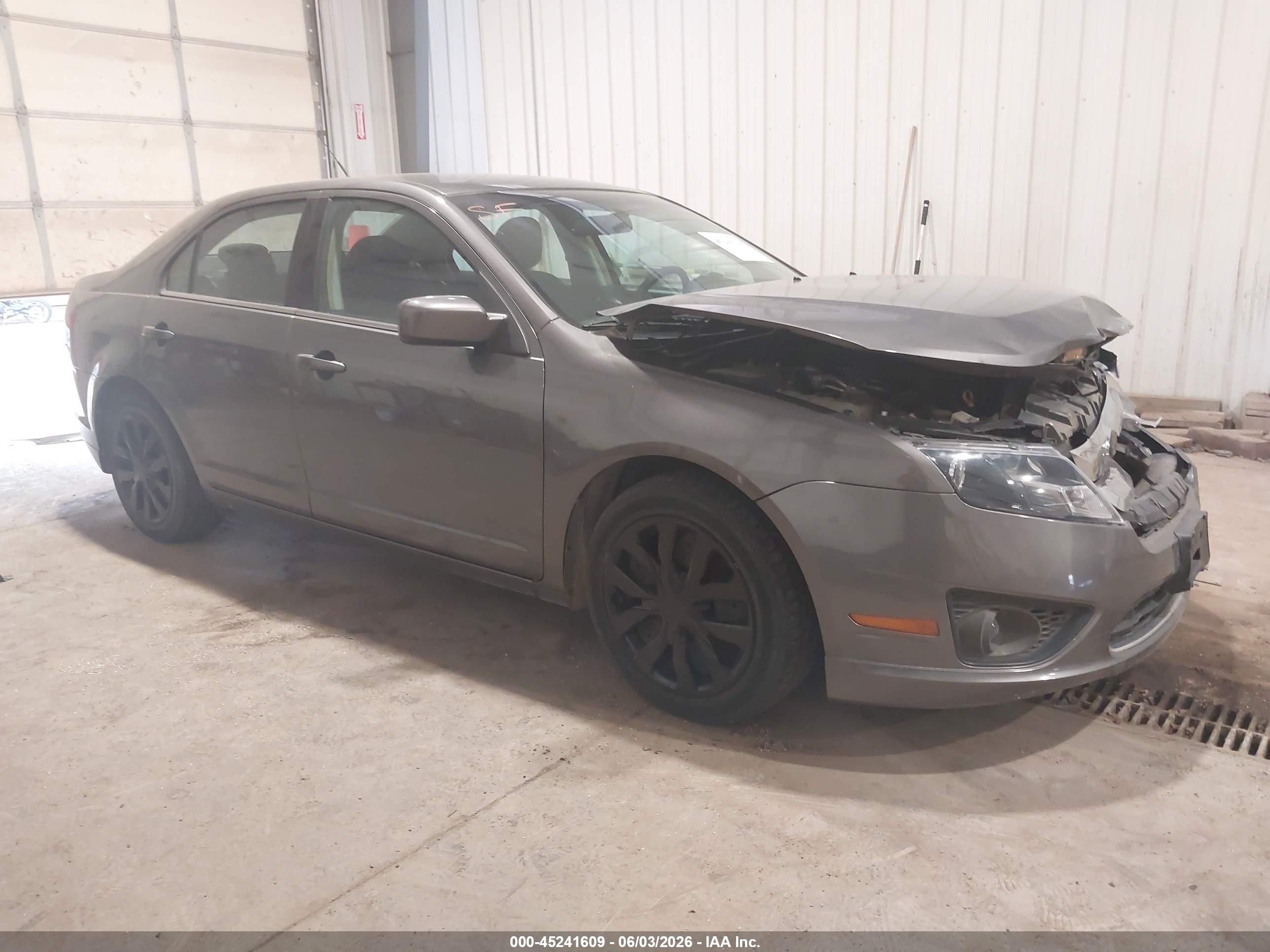 2010 Ford Fusion Se Gray vin: 3FAHP0HG5AR400885