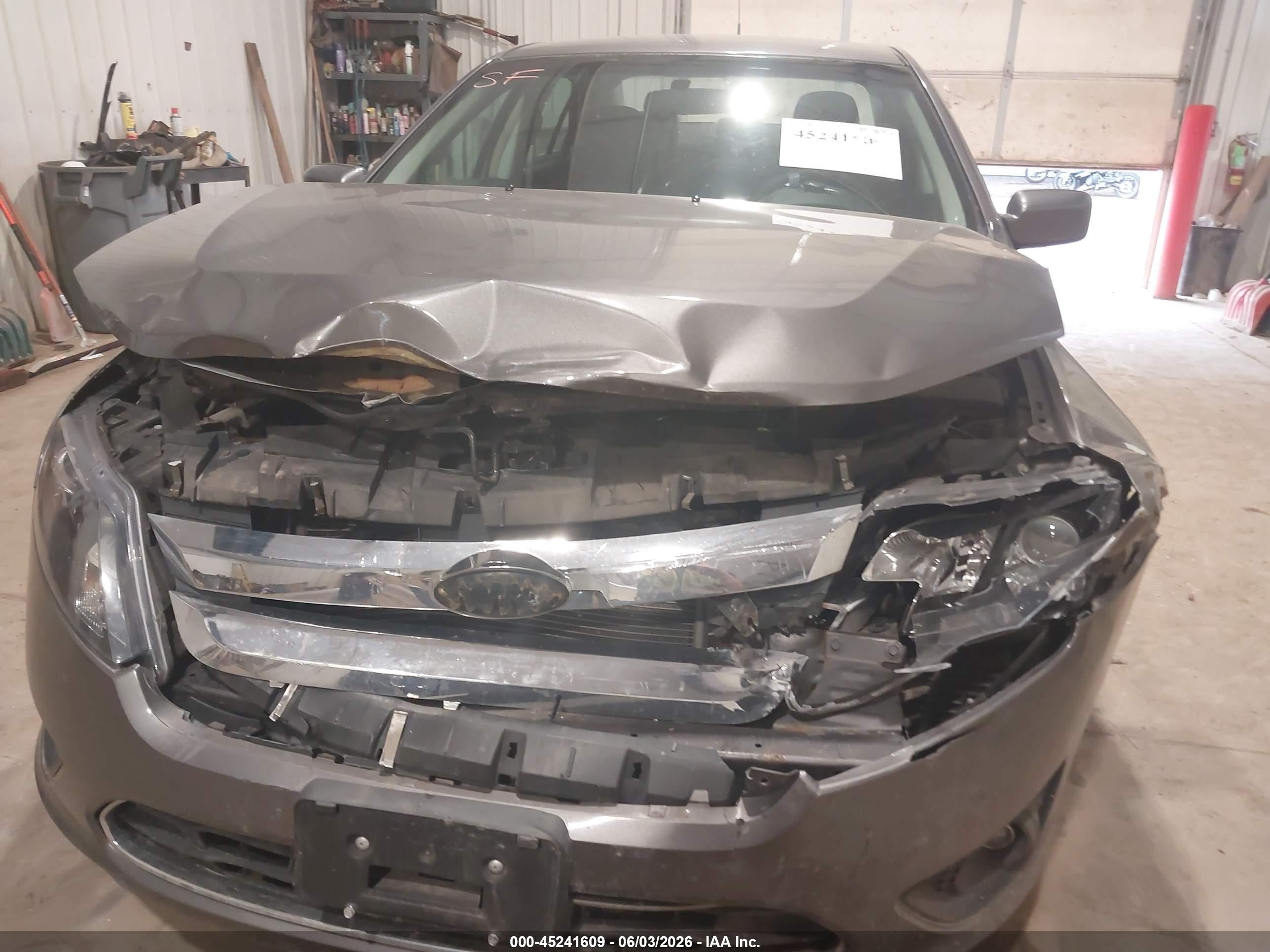 2010 Ford Fusion Se Gray vin: 3FAHP0HG5AR400885