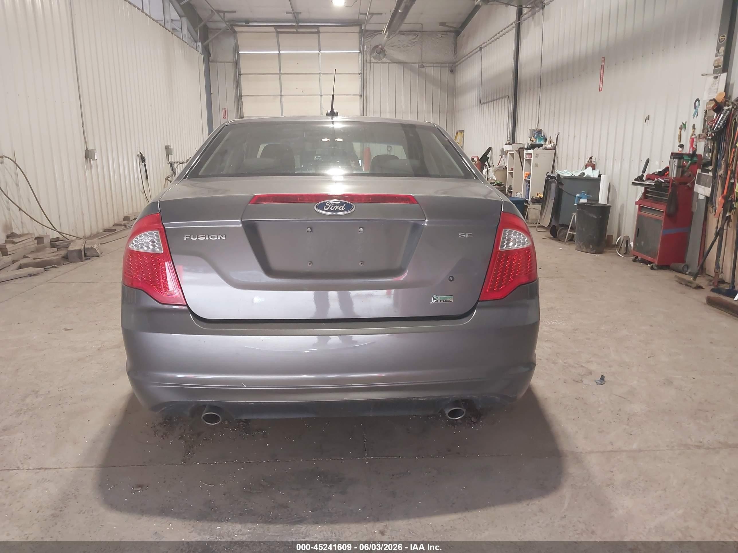2010 Ford Fusion Se Gray vin: 3FAHP0HG5AR400885