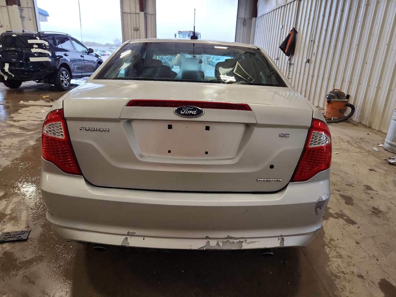 2011 Ford Fusion Se Silver vin: 3FAHP0HG5BR343461