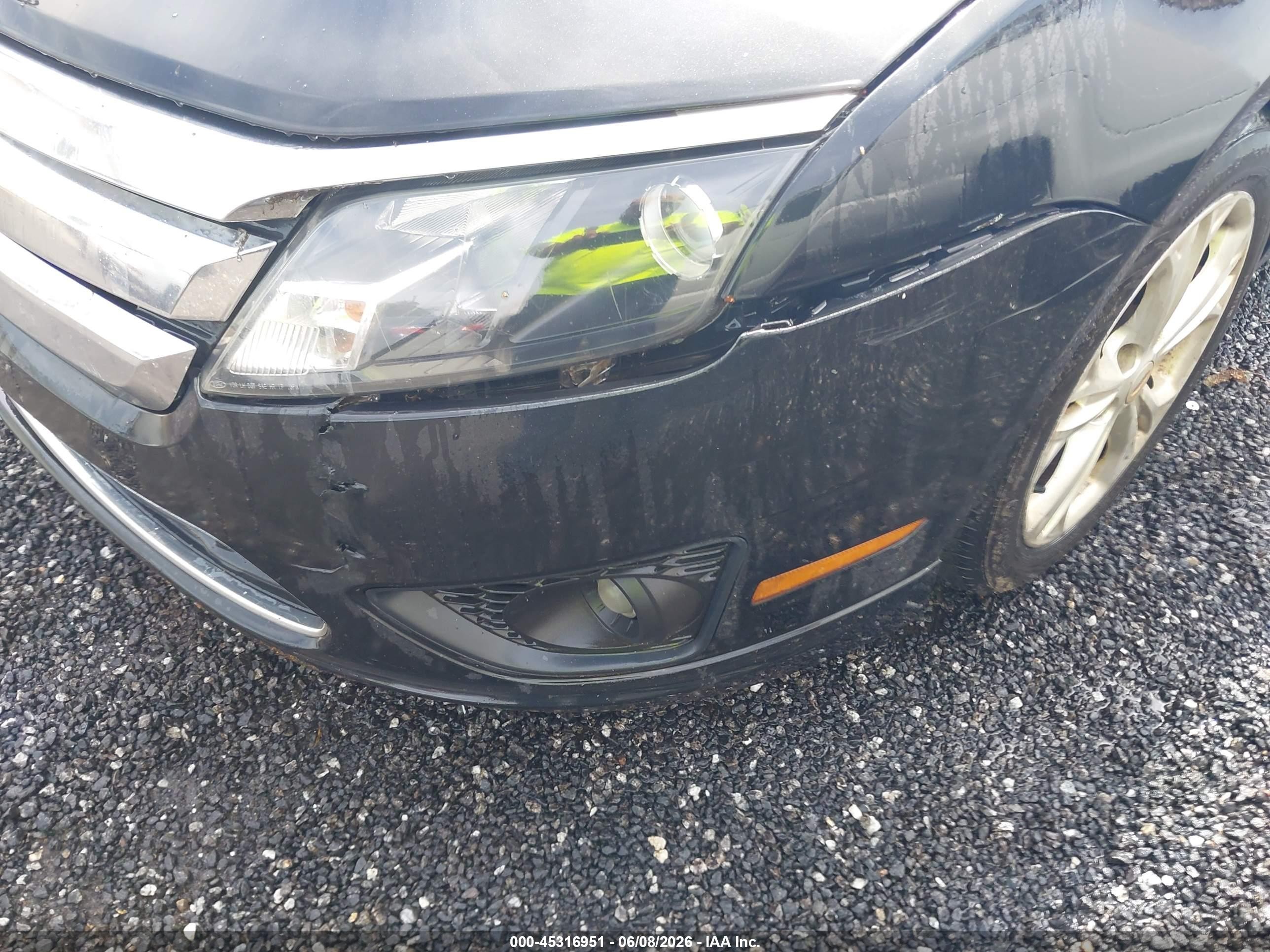 2012 Ford Fusion Se Black vin: 3FAHP0HG5CR288432