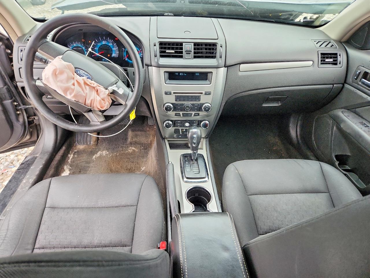 2012 Ford Fusion Se Gray vin: 3FAHP0HG5CR291007