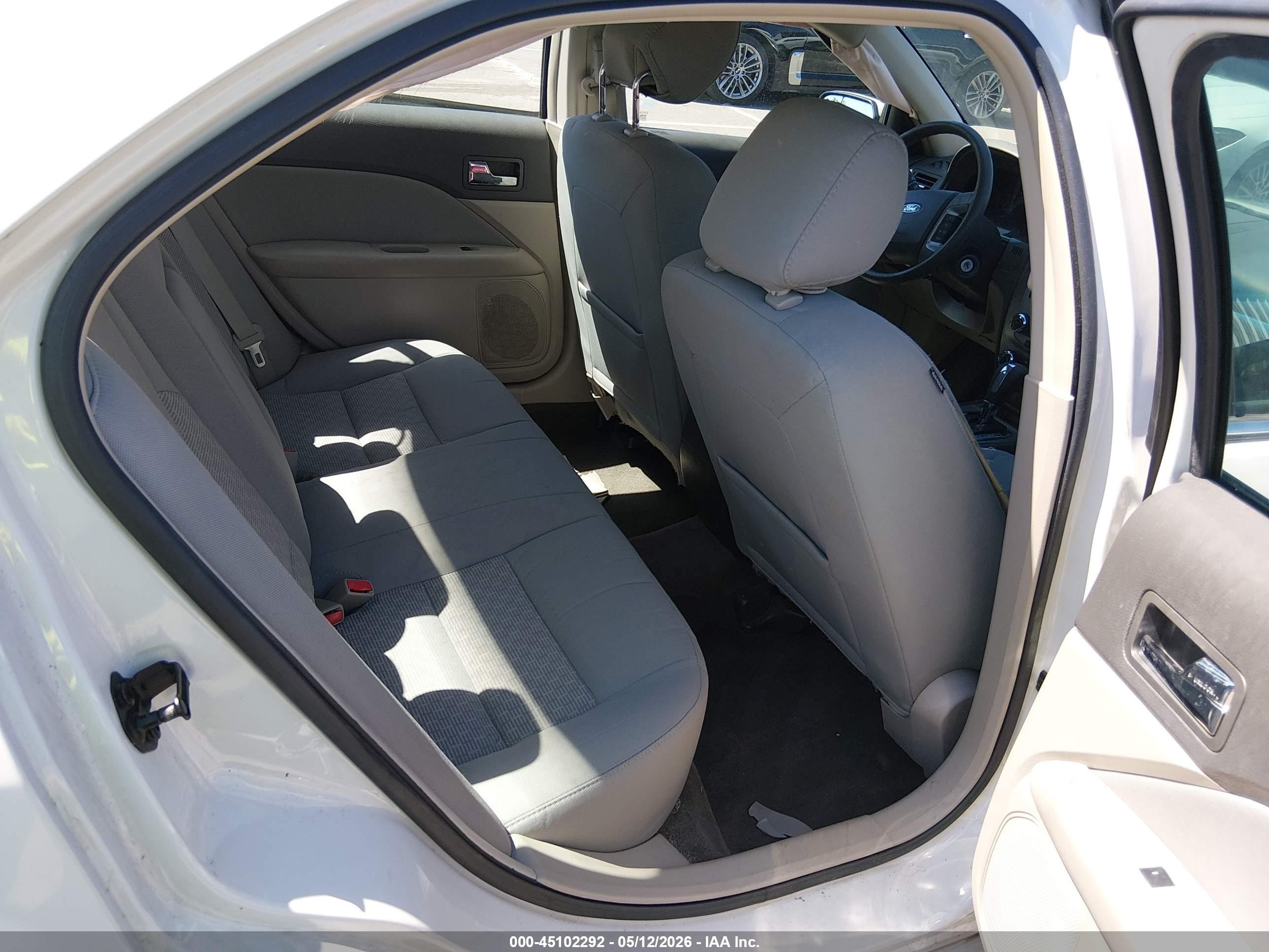 2012 Ford Fusion Se White vin: 3FAHP0HG5CR445909