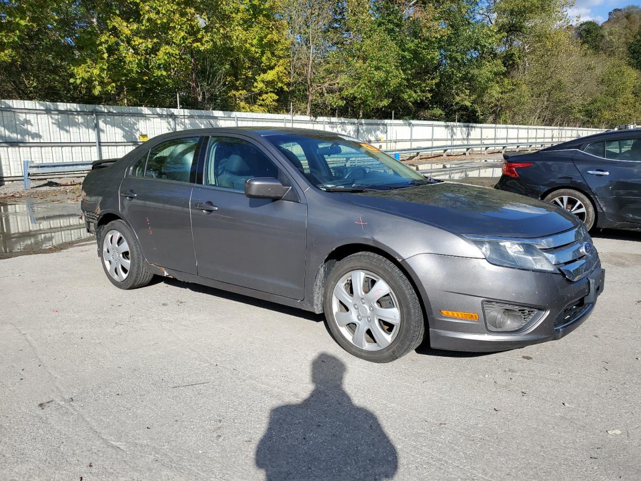 2010 Ford Fusion Se Gray vin: 3FAHP0HG6AR334508