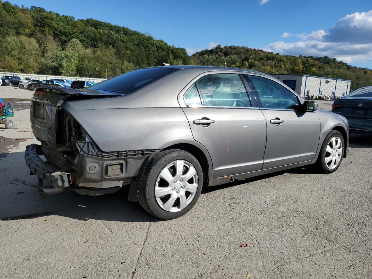 2010 Ford Fusion Se Gray vin: 3FAHP0HG6AR334508