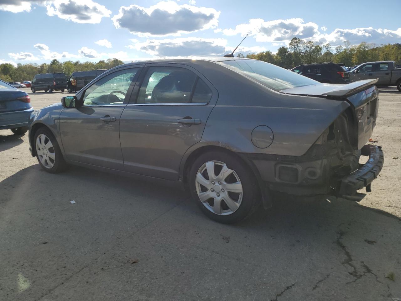 2010 Ford Fusion Se Gray vin: 3FAHP0HG6AR334508