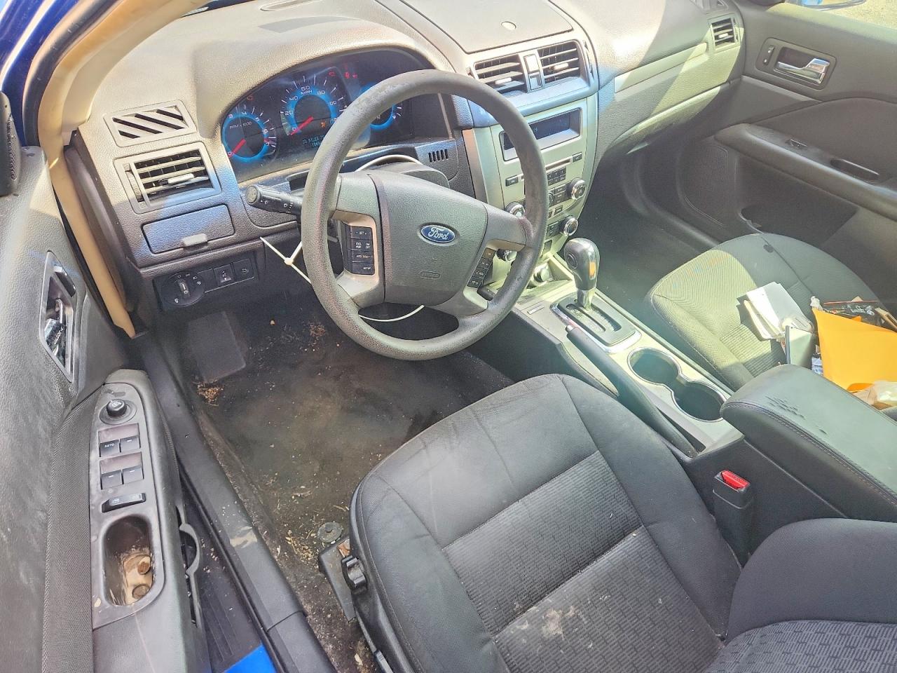 2011 Ford Fusion Se Синий vin: 3FAHP0HG6BR303406