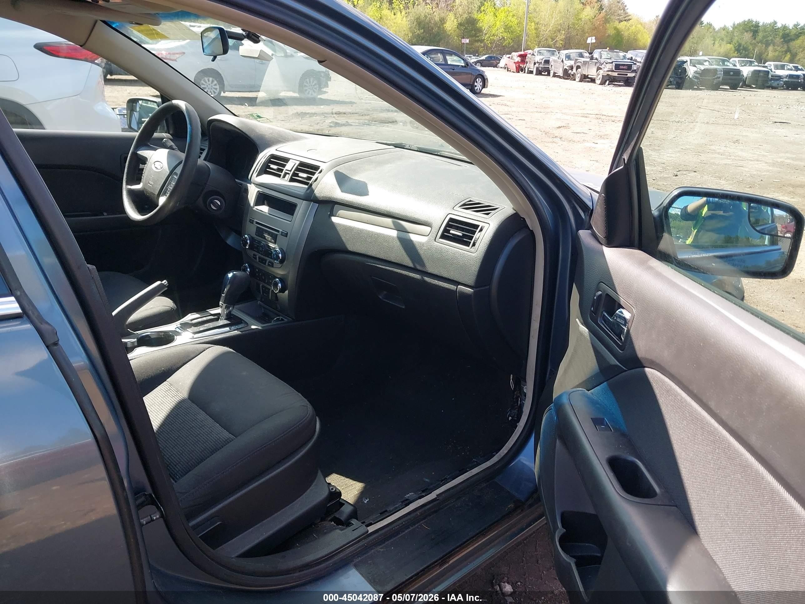 2011 Ford Fusion Se Teal vin: 3FAHP0HG6BR343534